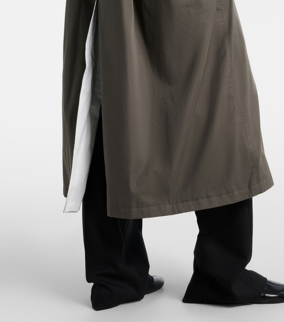 Trenchcoat aus Baumwoll-Twill | Phoebe Philo