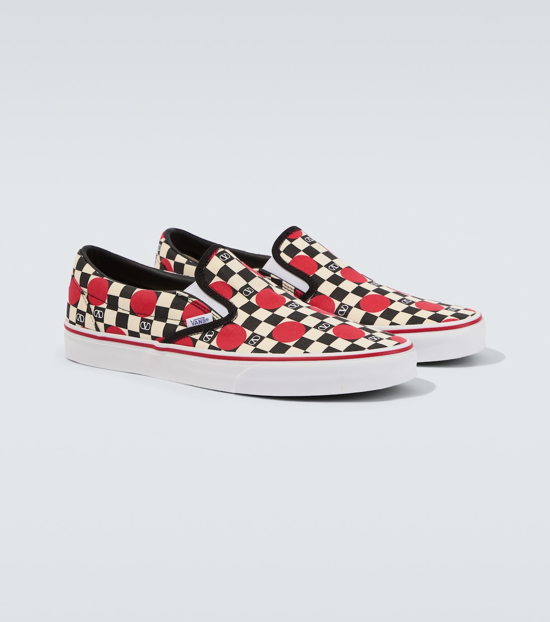 x Vans - Slip-on VLogo in canvas | Valentino Garavani