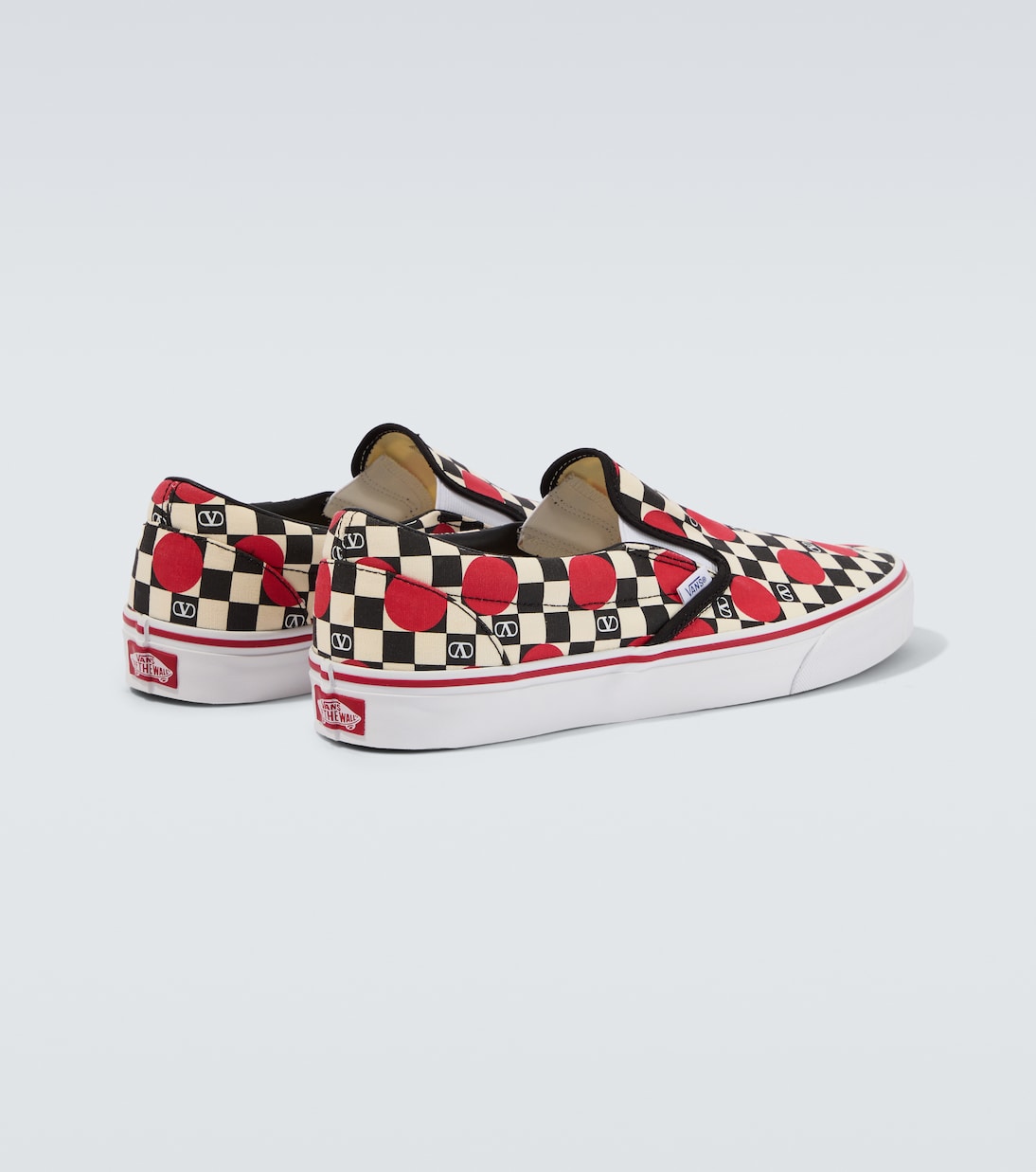 x Vans - Slip-on VLogo in canvas | Valentino Garavani