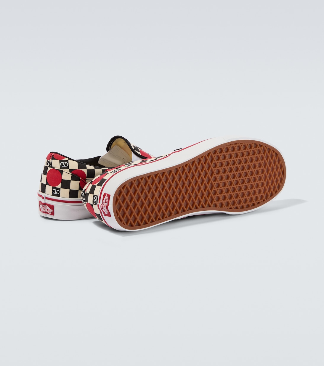 x Vans - Slip-on VLogo in canvas | Valentino Garavani