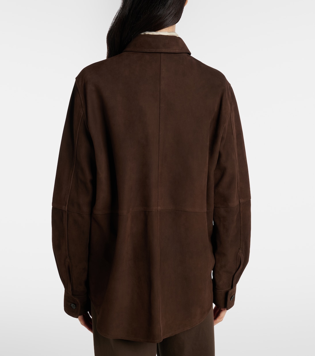 Sobrecamisa de ante | Toteme