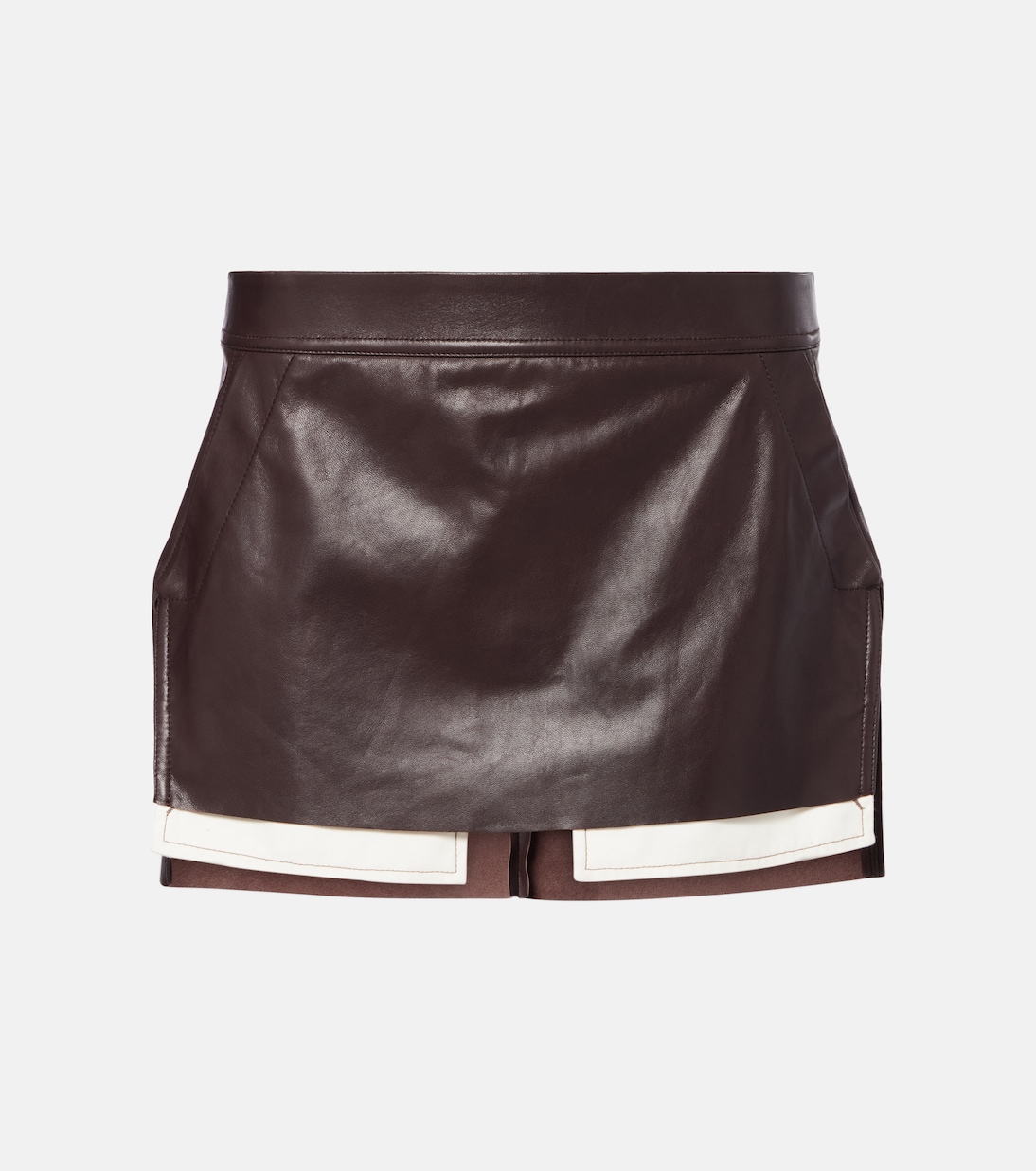 Minifalda Fog de piel | Rick Owens