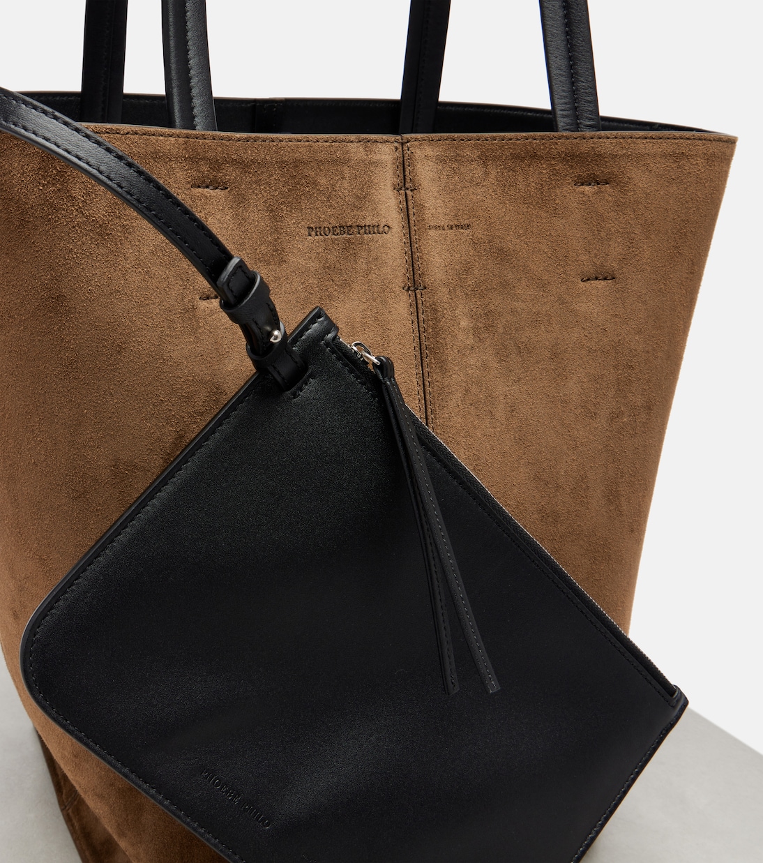 Pot Cabas suede tote bag | Phoebe Philo