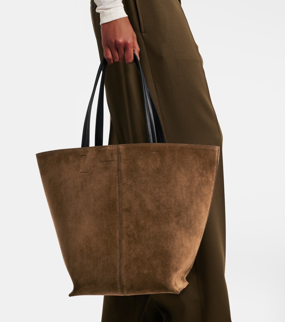 Pot Cabas suede tote bag | Phoebe Philo