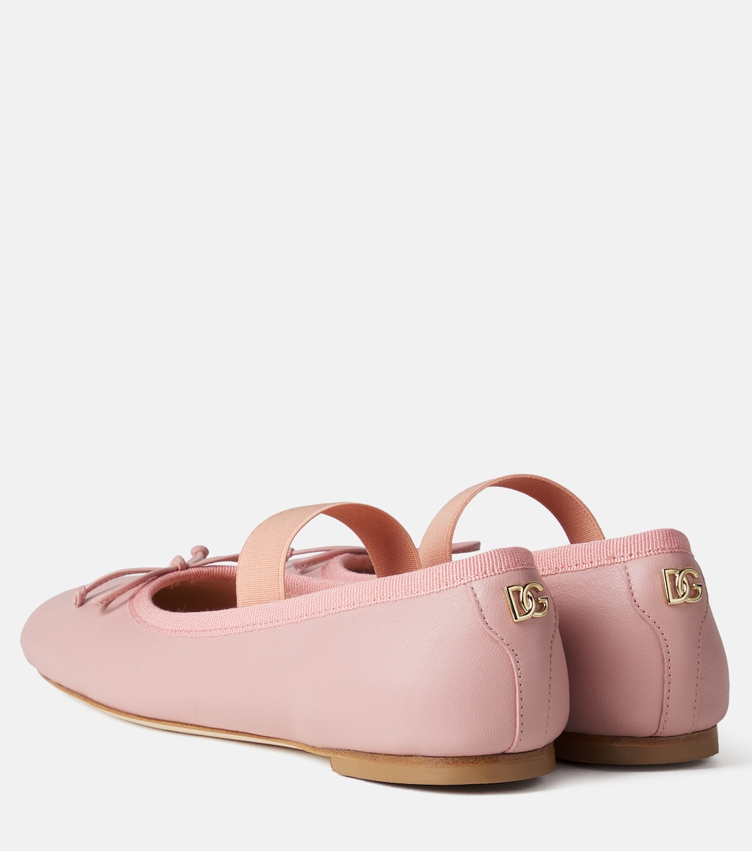 Leather ballet flats | Dolce&Gabbana Kids