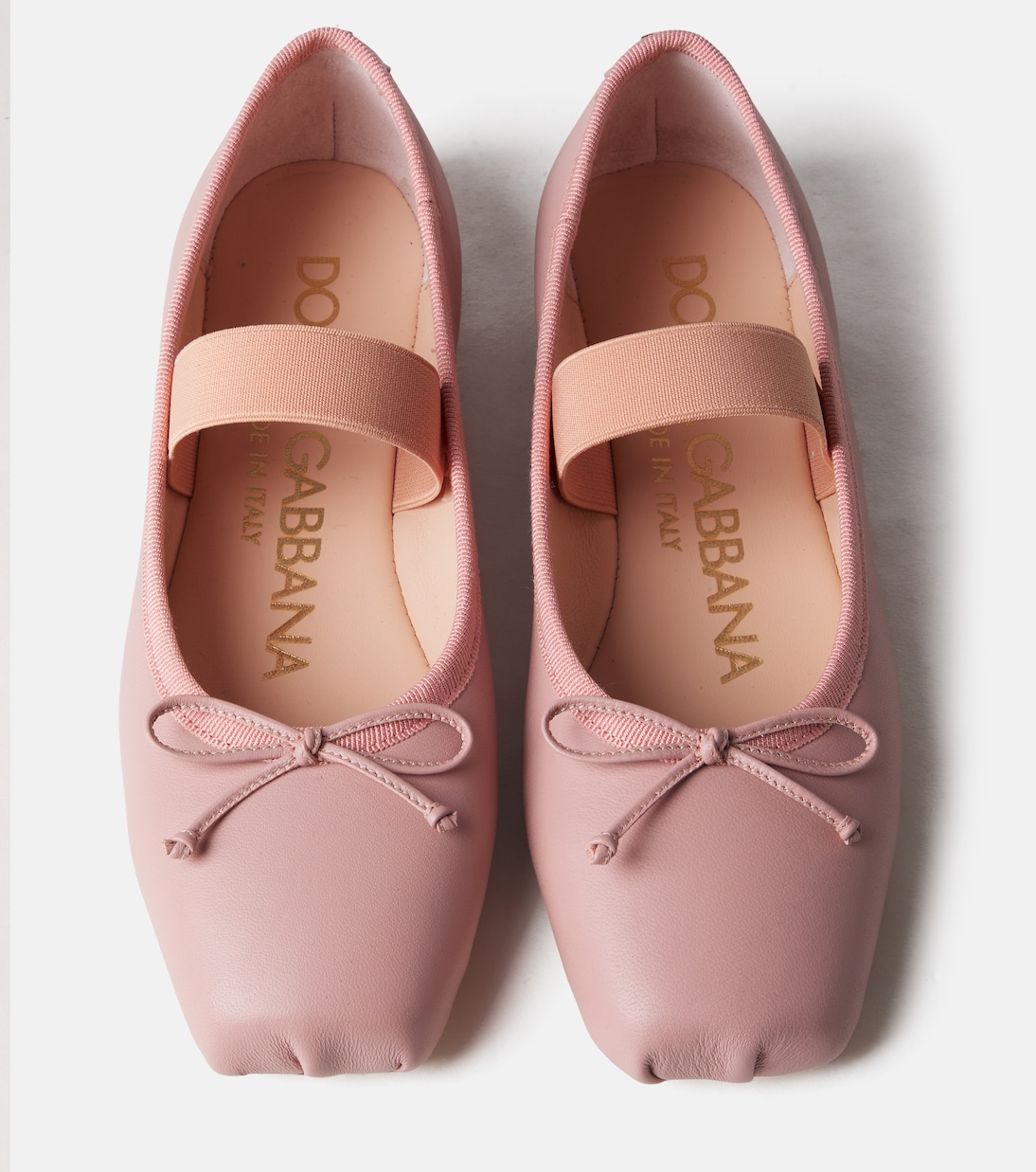 Leather ballet flats | Dolce&Gabbana Kids