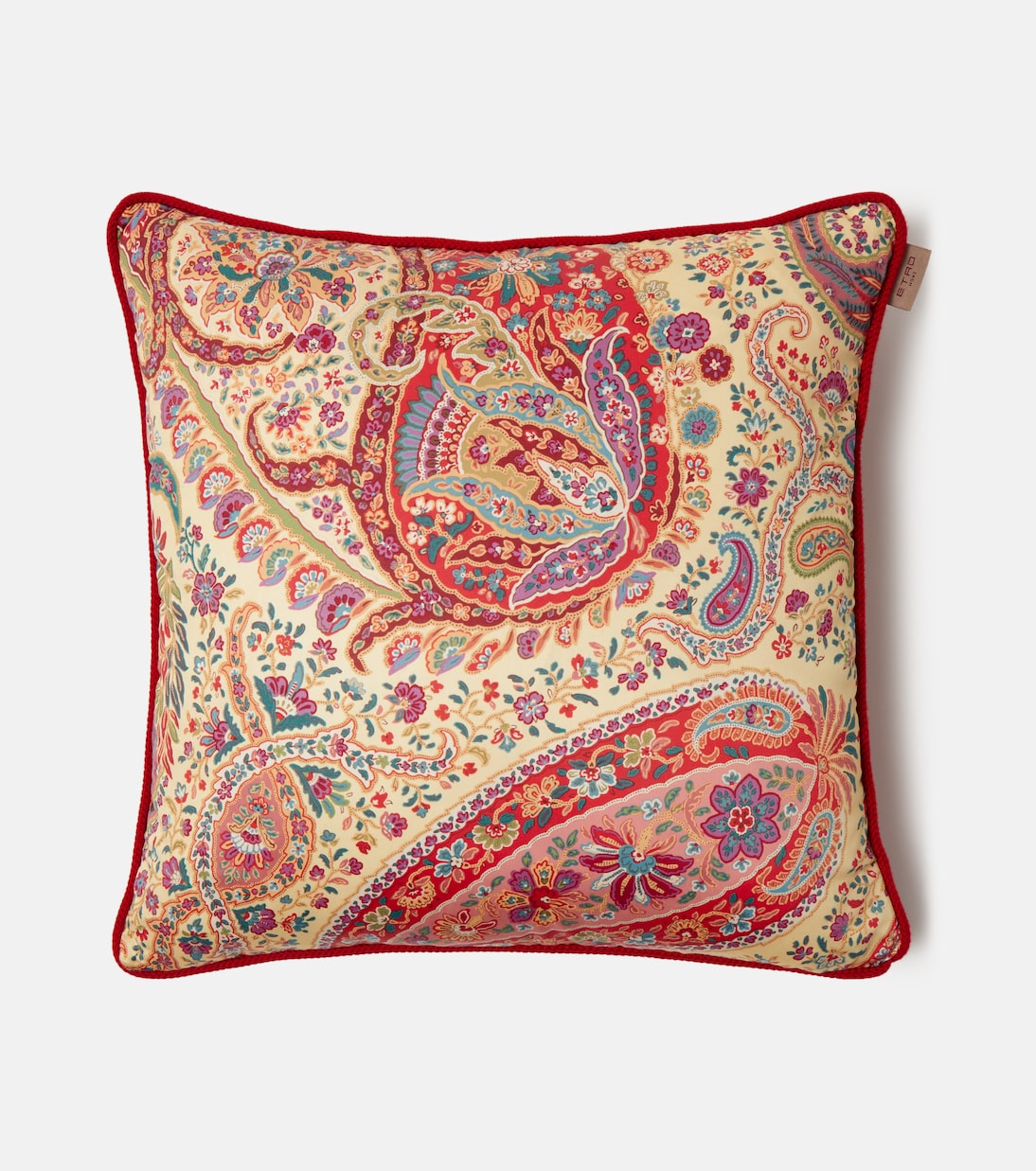 Pegaso paisley cotton cushion | Etro