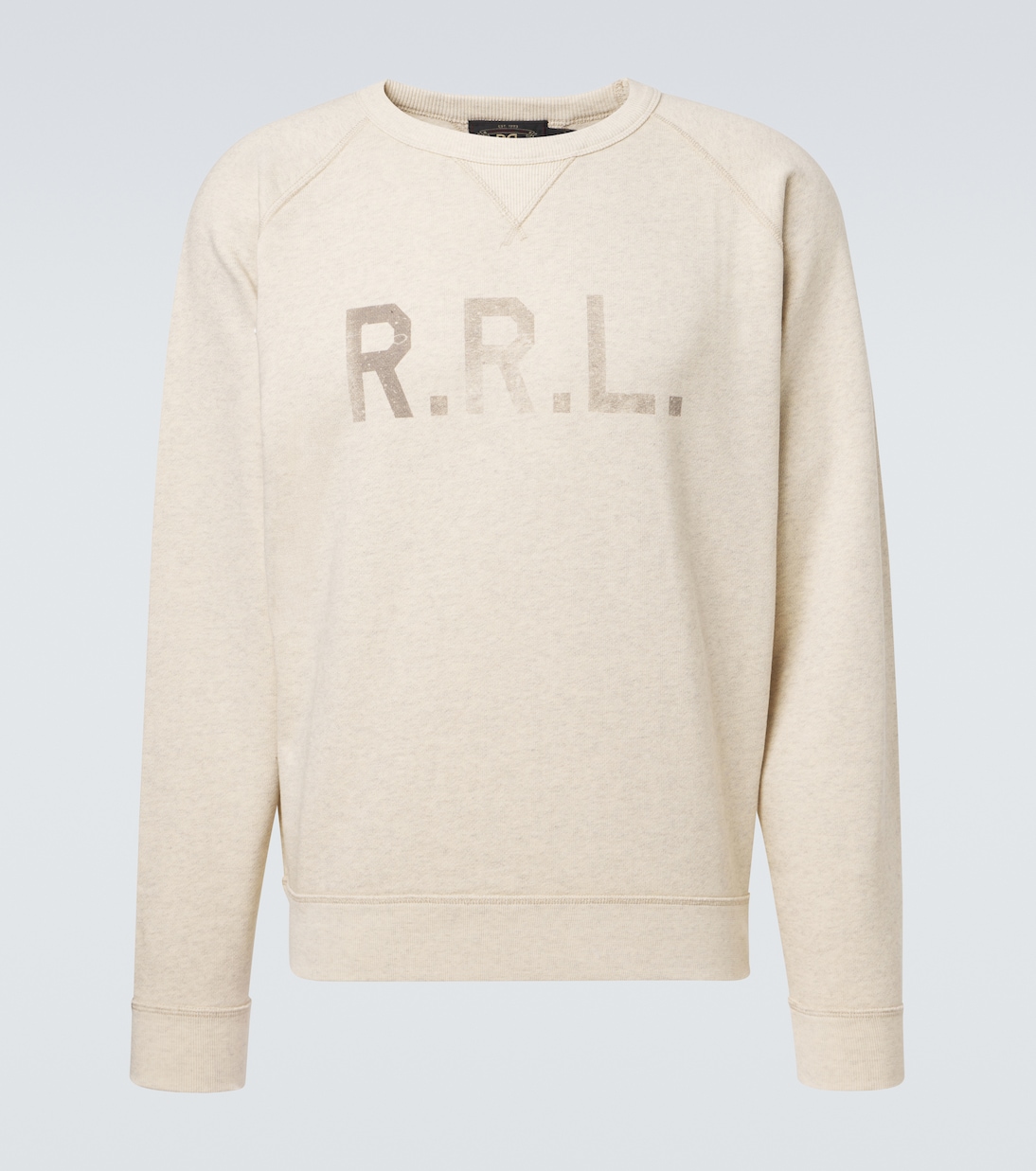 Logo cotton-blend sweatshirt | RRL