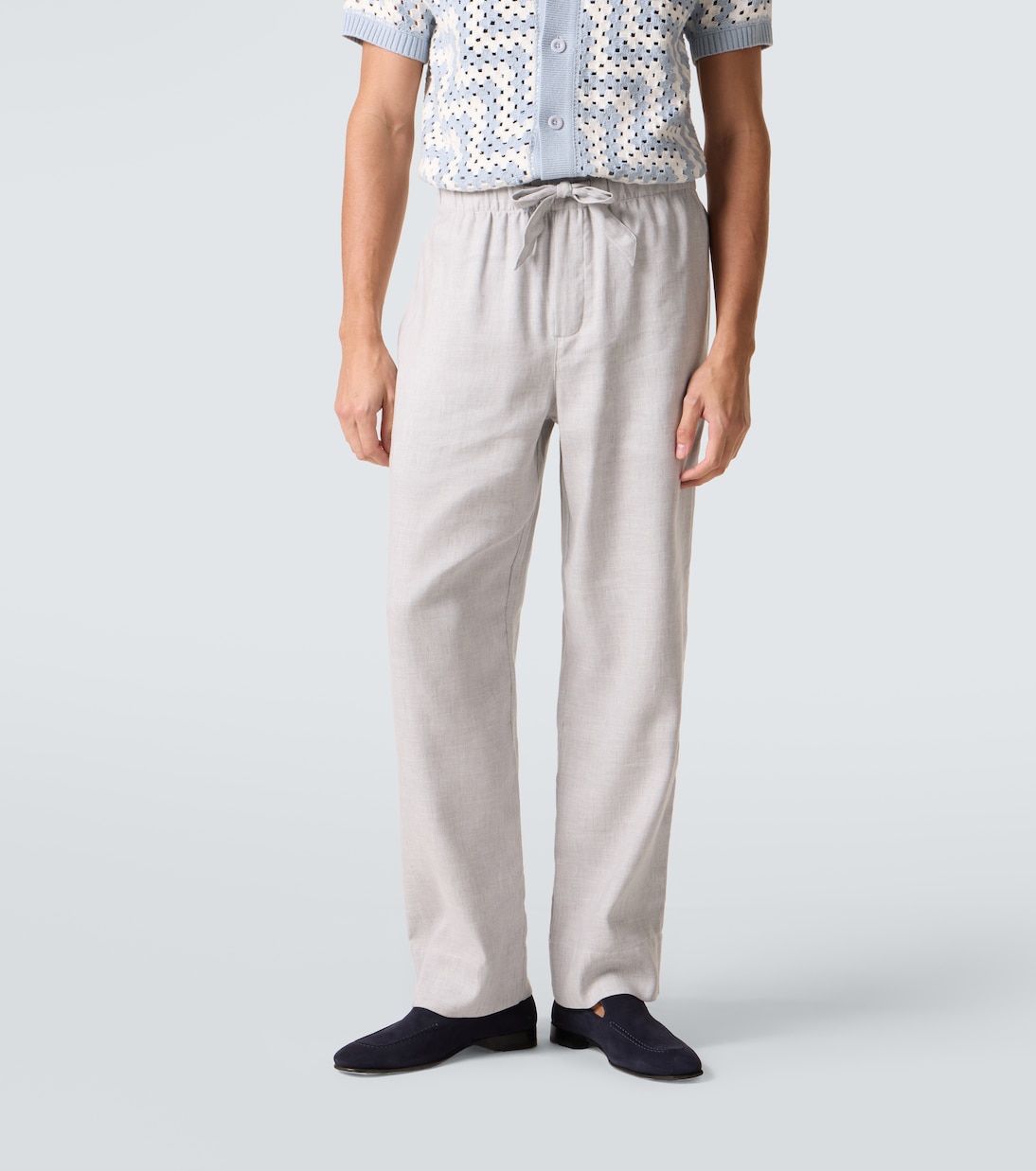 Gerade Hose Luan aus Leinen und Baumwolle | Frescobol Carioca