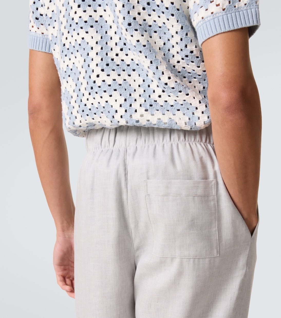 Gerade Hose Luan aus Leinen und Baumwolle | Frescobol Carioca