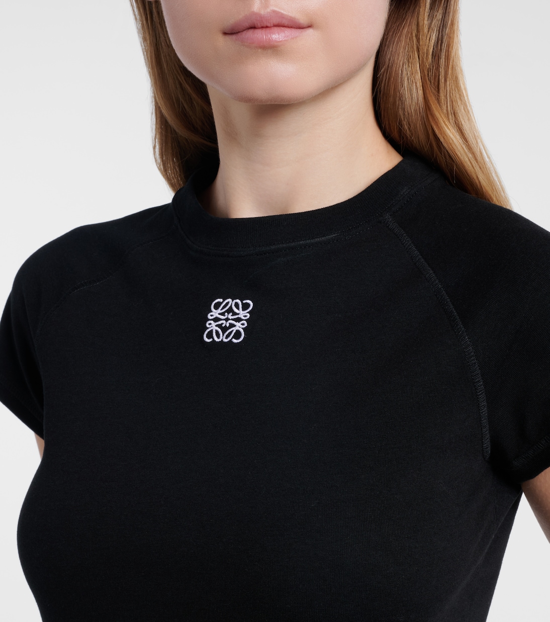 Anagram cotton-blend T-shirt | Loewe