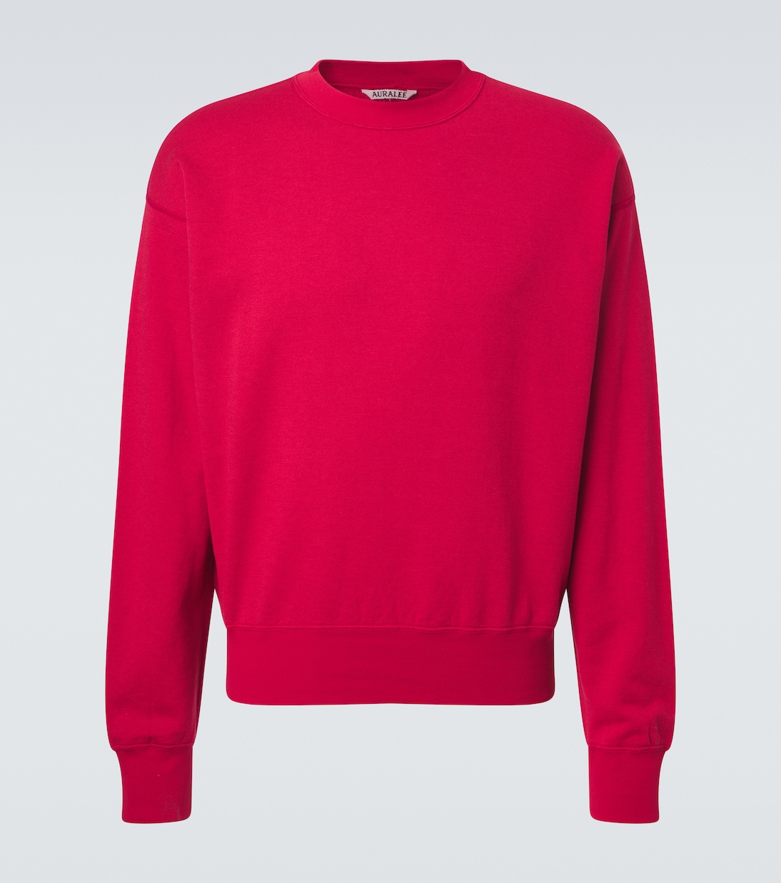 Cotton, wool and silk sweatshirt | Auralee