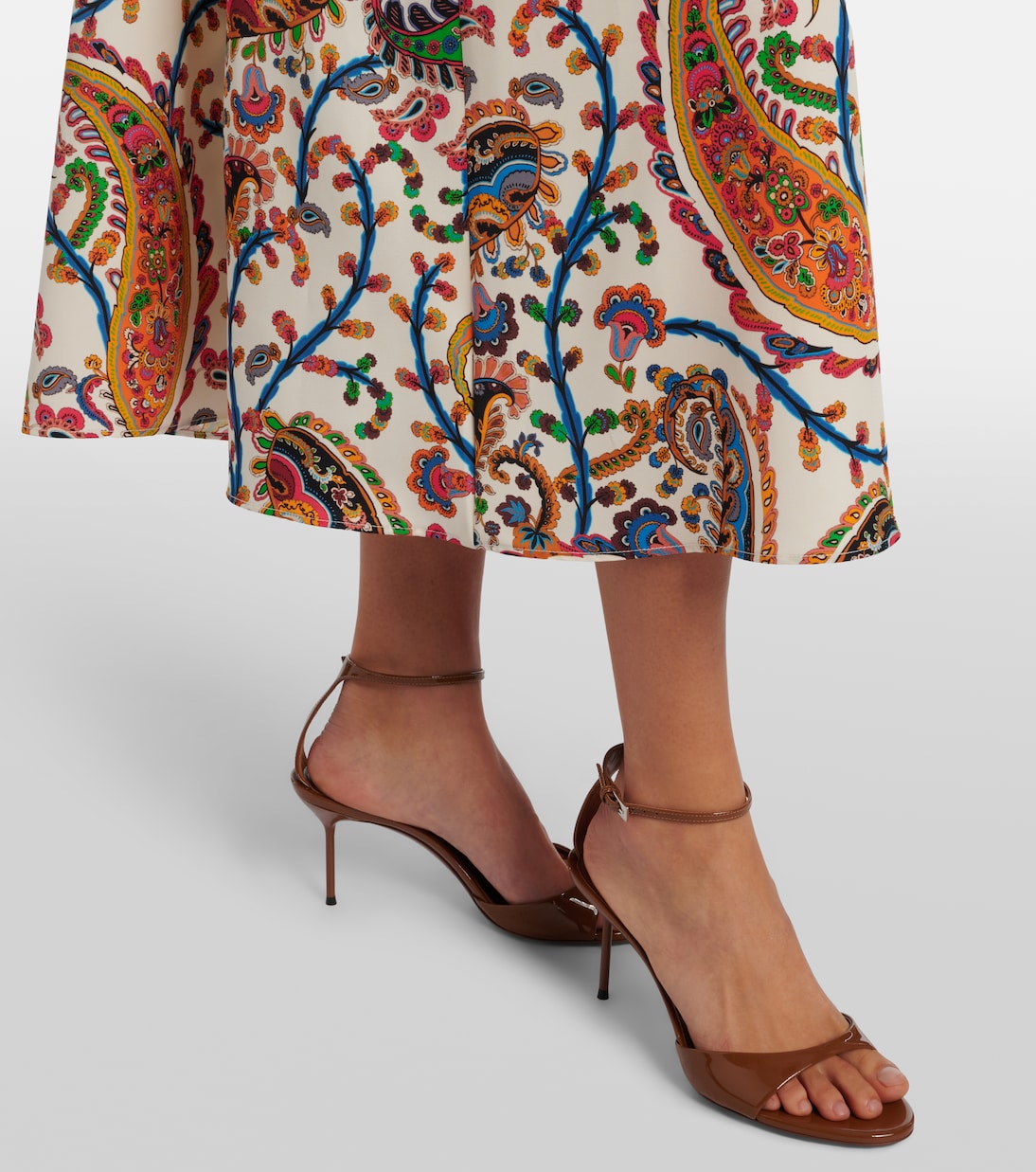 Sandalen Lidia 70 aus Lackleder | Paris Texas