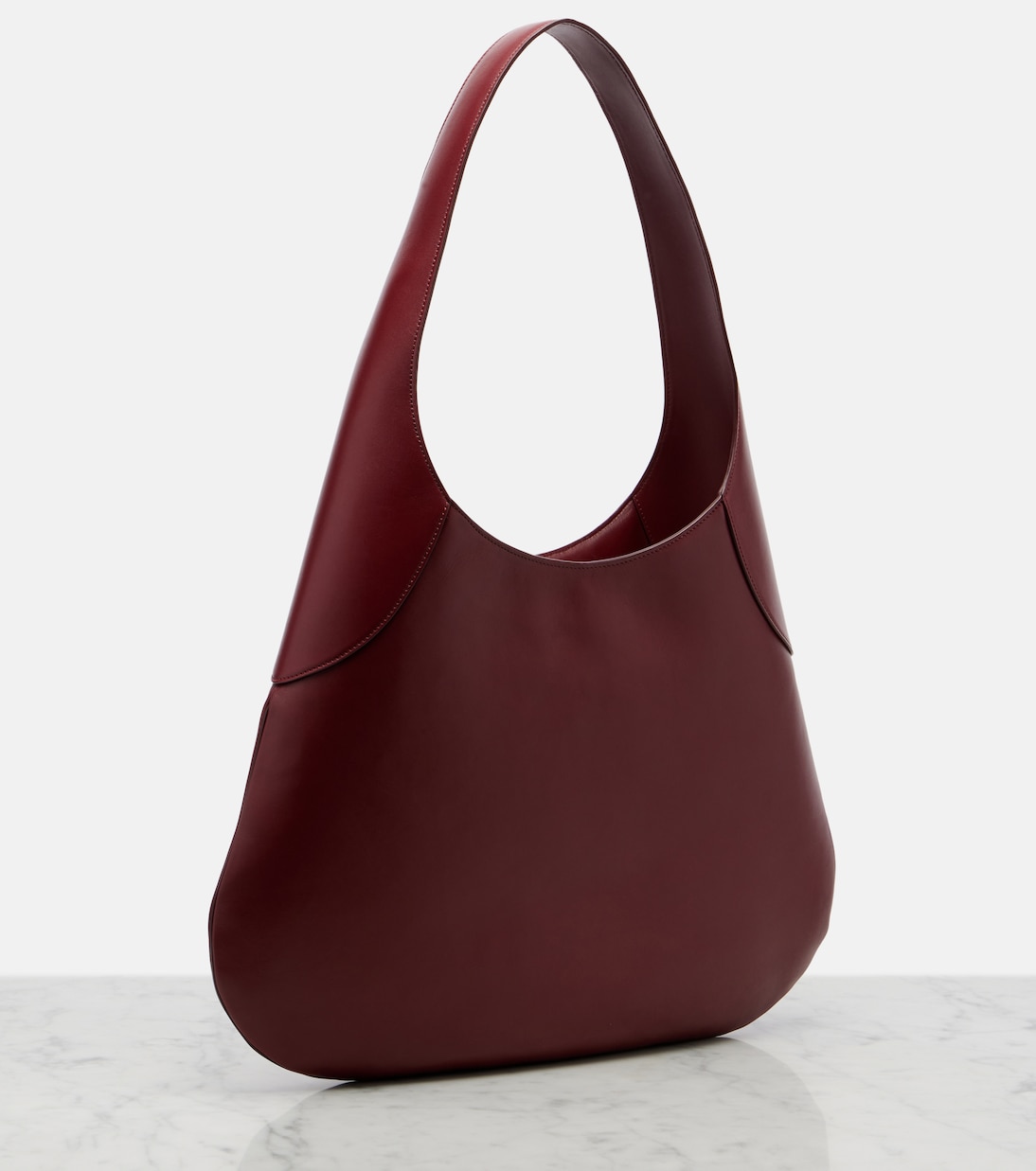 Joan Large leather shoulder bag | Khaite
