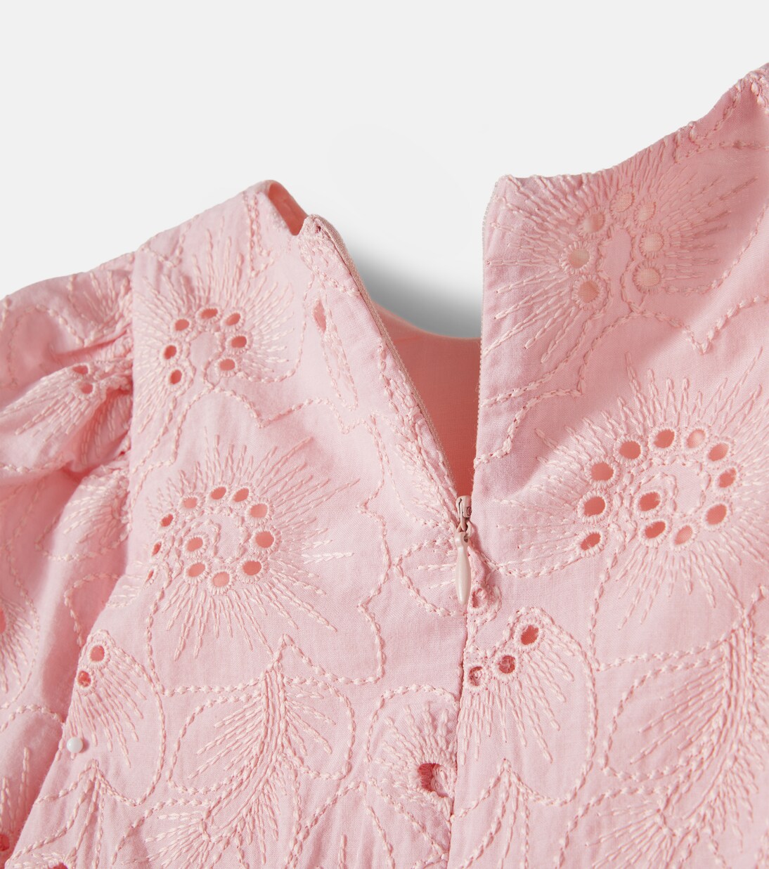 Broderie anglaise gathered dress | Tartine et Chocolat