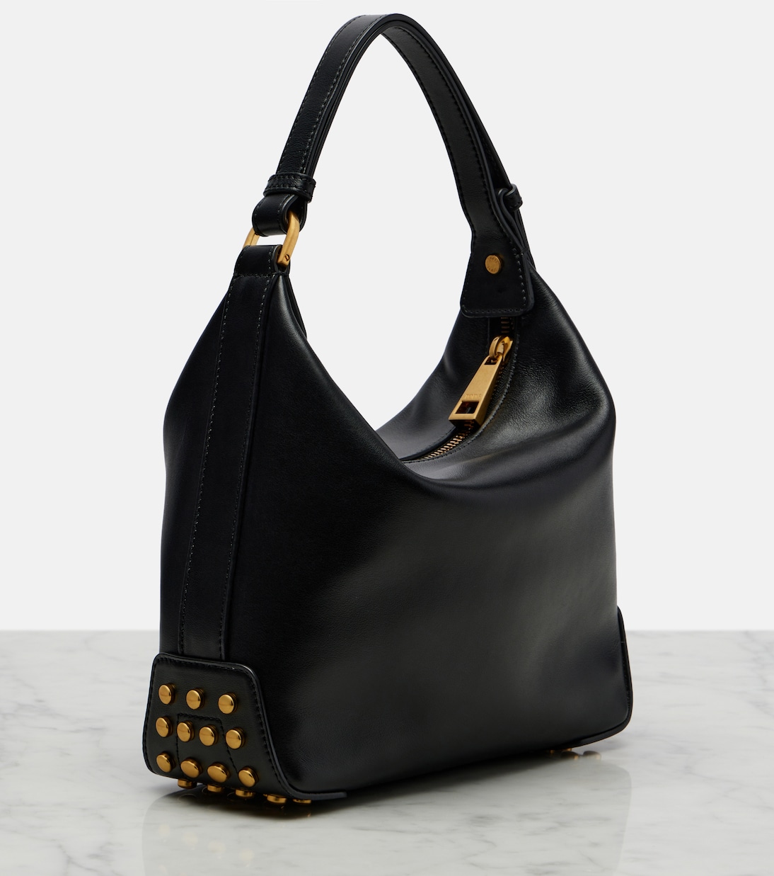 Schultertasche Metal Dots Mini aus Leder | Tod's