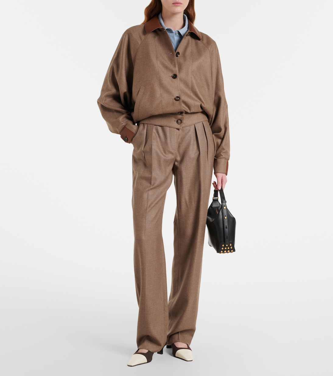 Schultertasche Metal Dots Mini aus Leder | Tod's