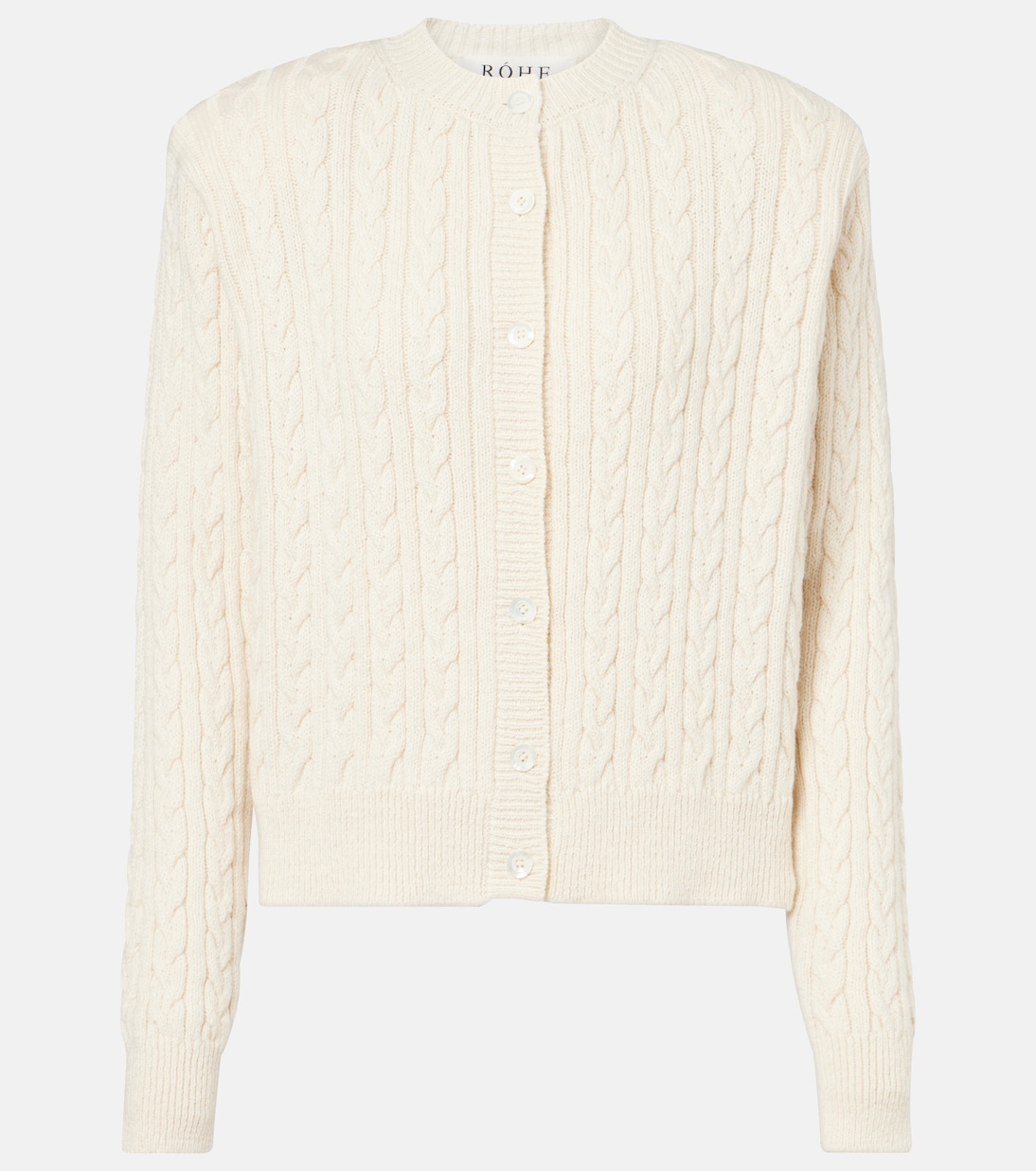 Cardigan aus Baumwolle und Wolle  | Róhe