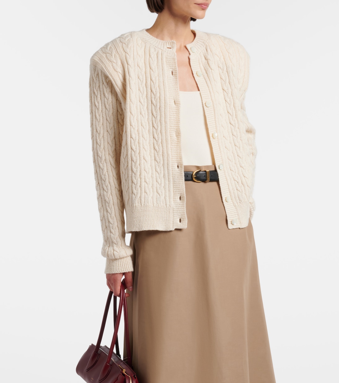 Cardigan aus Baumwolle und Wolle  | Róhe