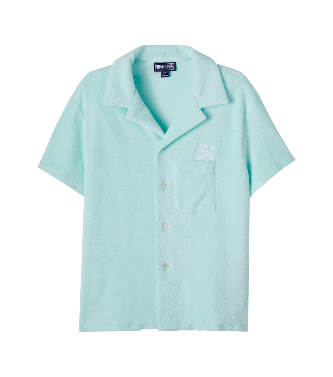 Embroidered cotton terry shirt | Vilebrequin Kids