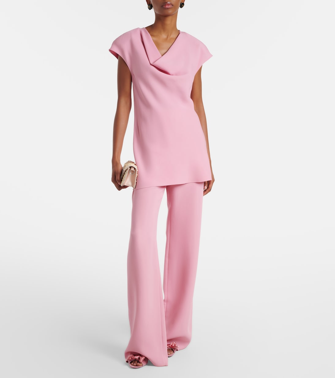 Weite Hose aus Seide | Valentino