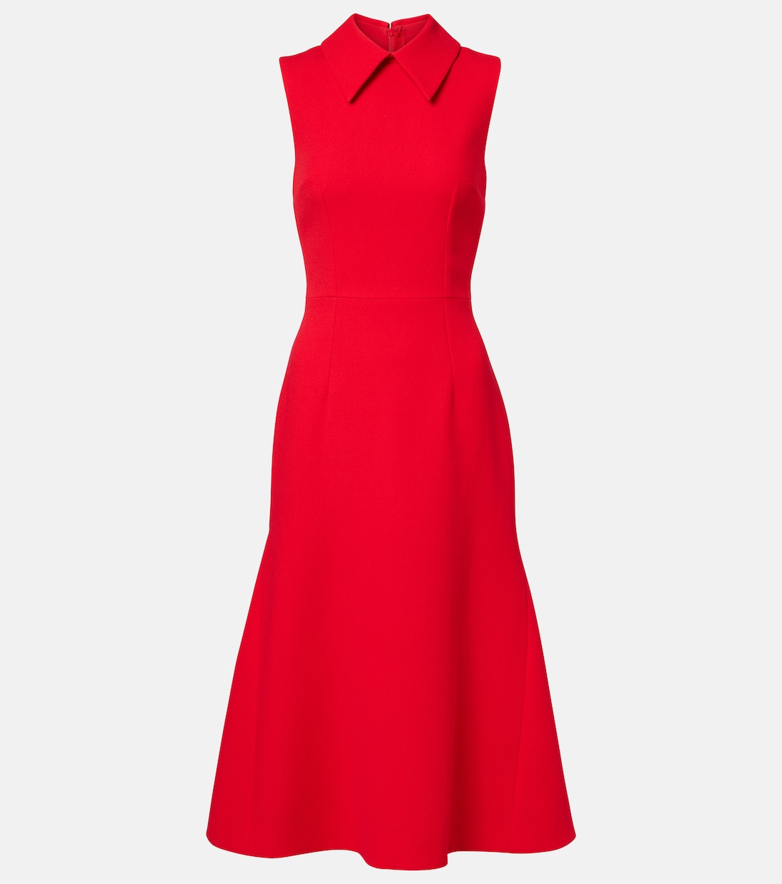 Midikleid Leontine aus Woll-Crêpe | Emilia Wickstead