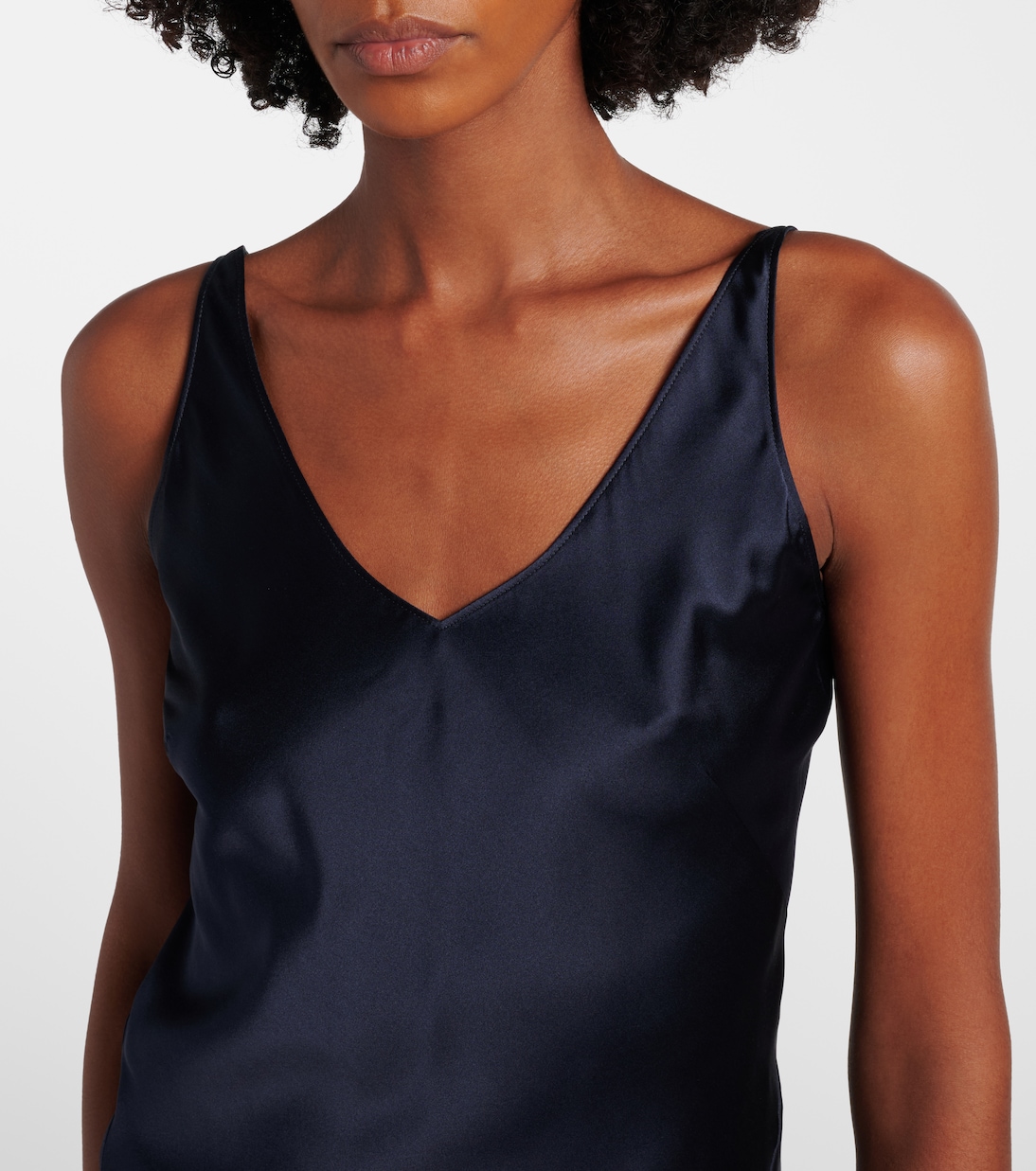 Sense of Shine silk-blend satin top | Dorothee Schumacher