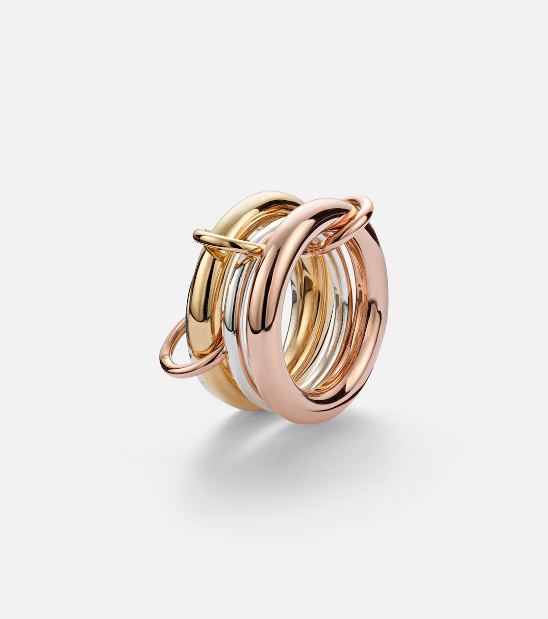 Ring Cici aus 18kt Gelb- und Roségold und Sterlingsilber | Spinelli Kilcollin