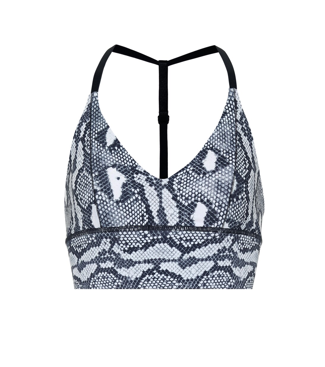 Snake-print sports bra | Adam Selman Sport