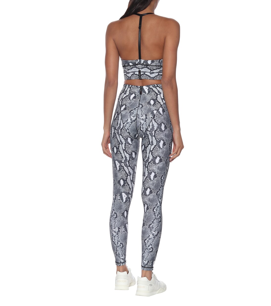Snake-print sports bra | Adam Selman Sport