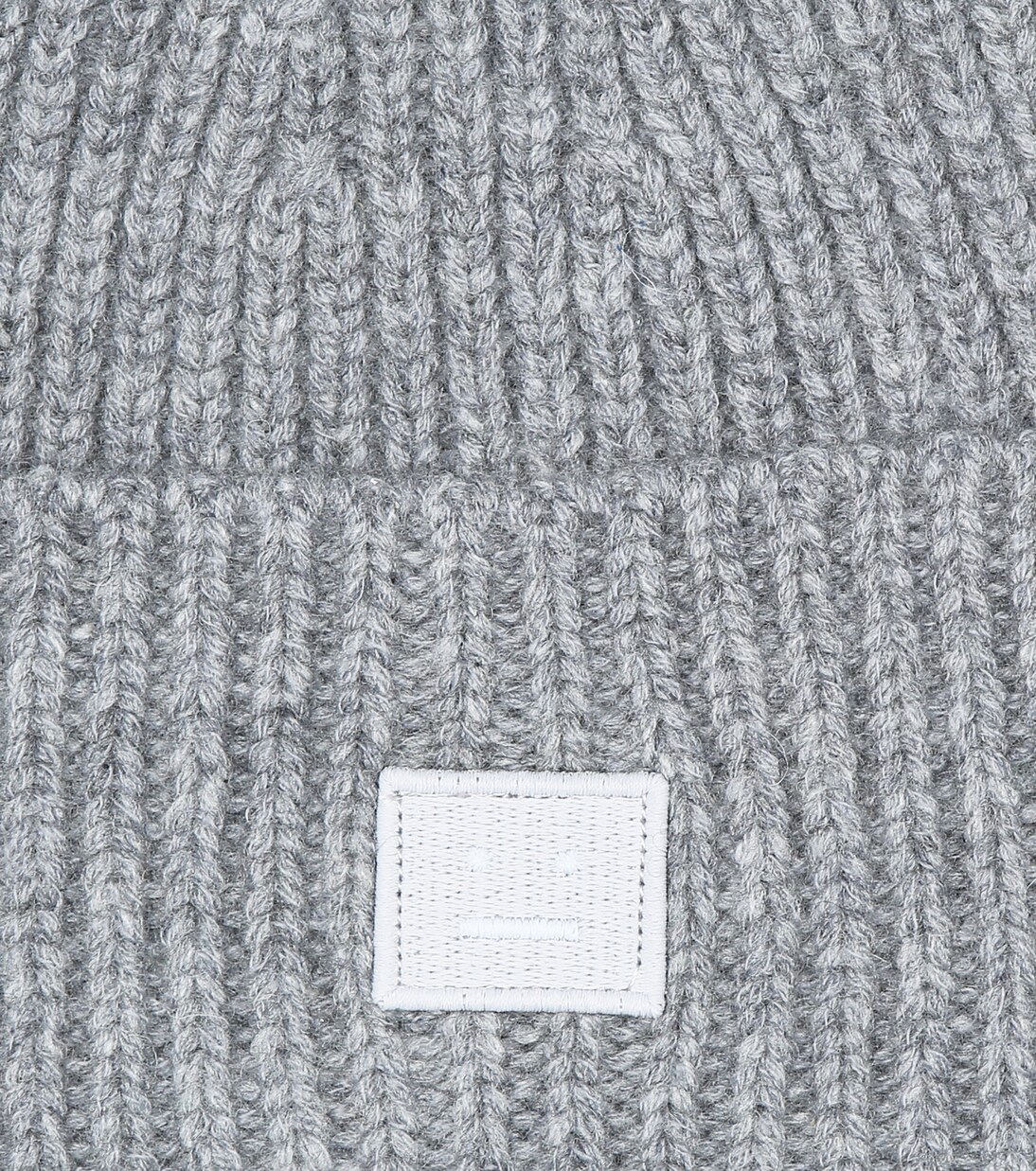 Face罗纹针织羊毛便帽 | Acne Studios Kids