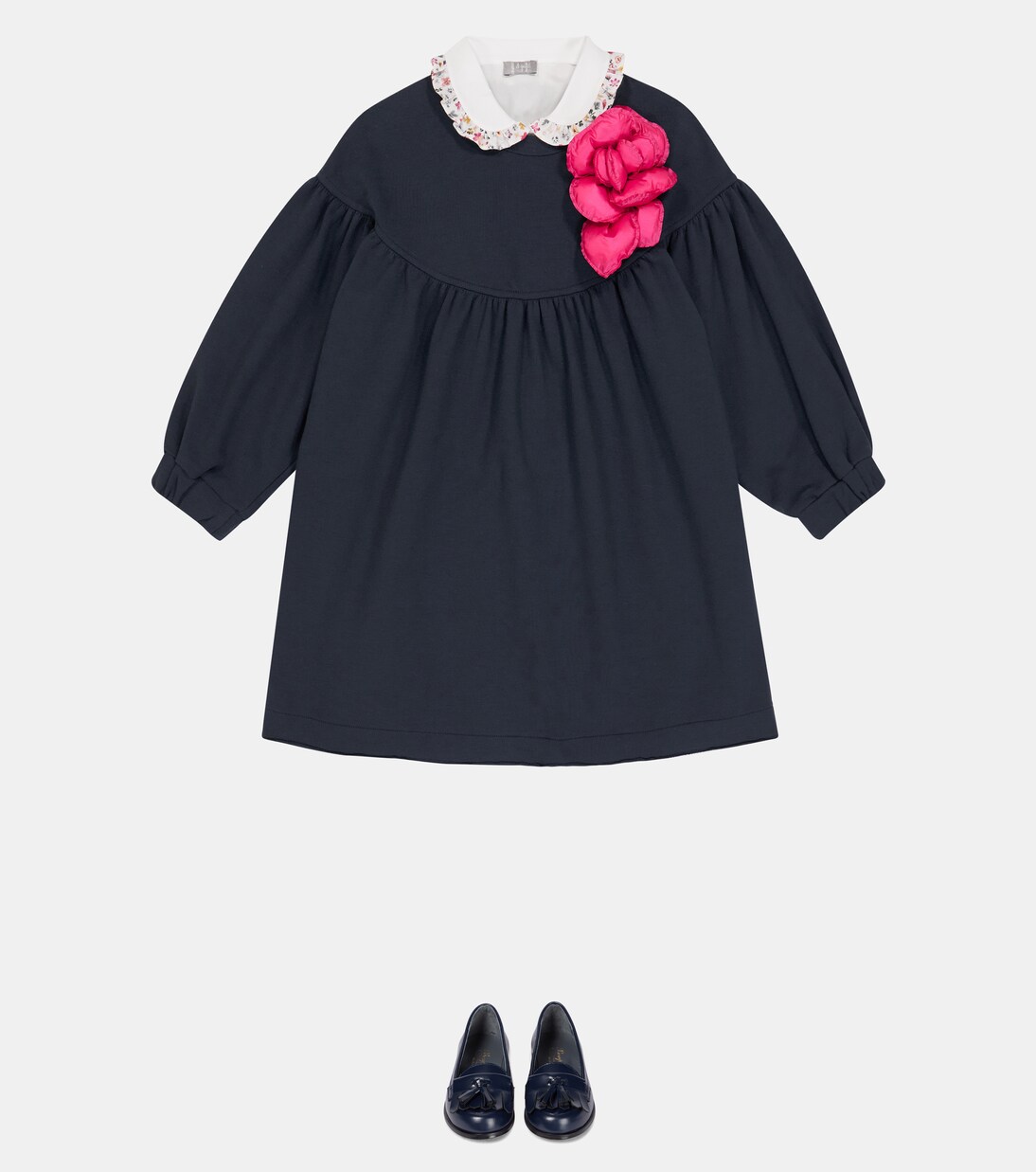 Stretch-cotton top | Il Gufo