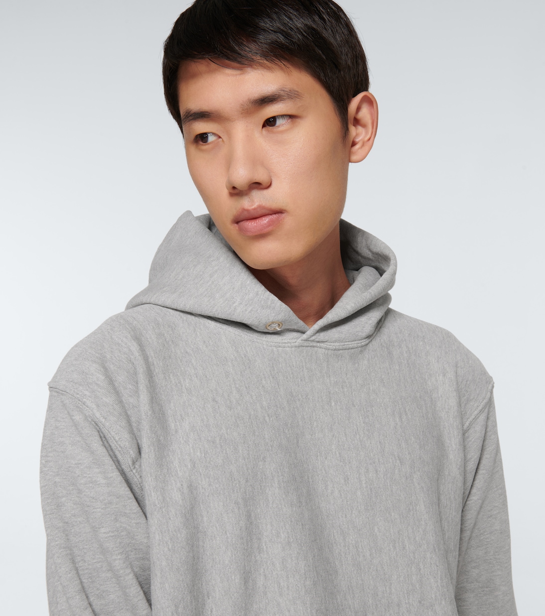 Cotton hooded sweatshirt | Les Tien