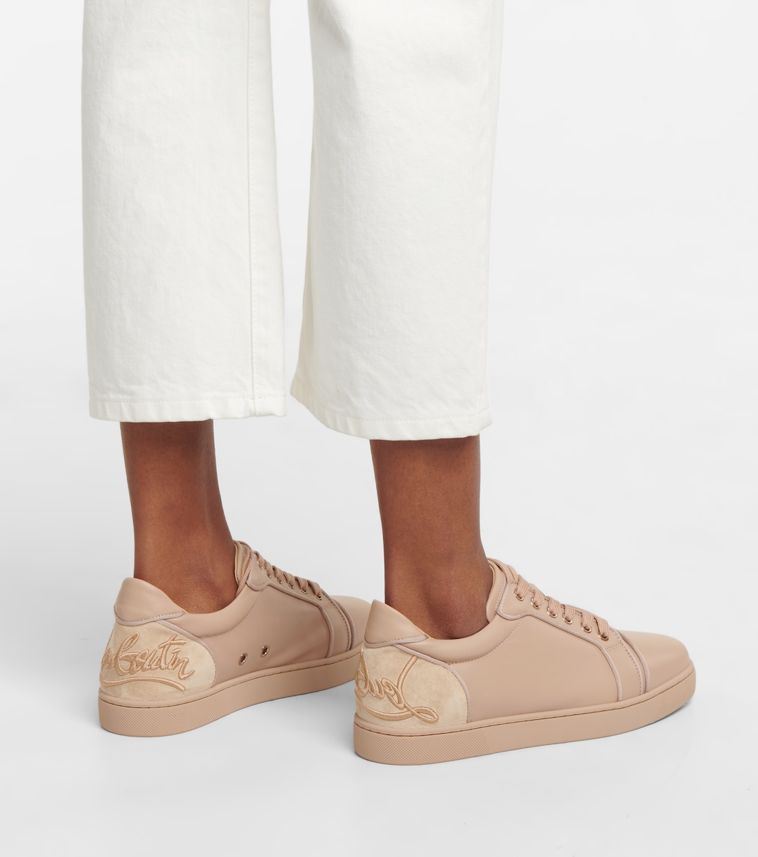 Fun Vieira leather sneakers | Christian Louboutin