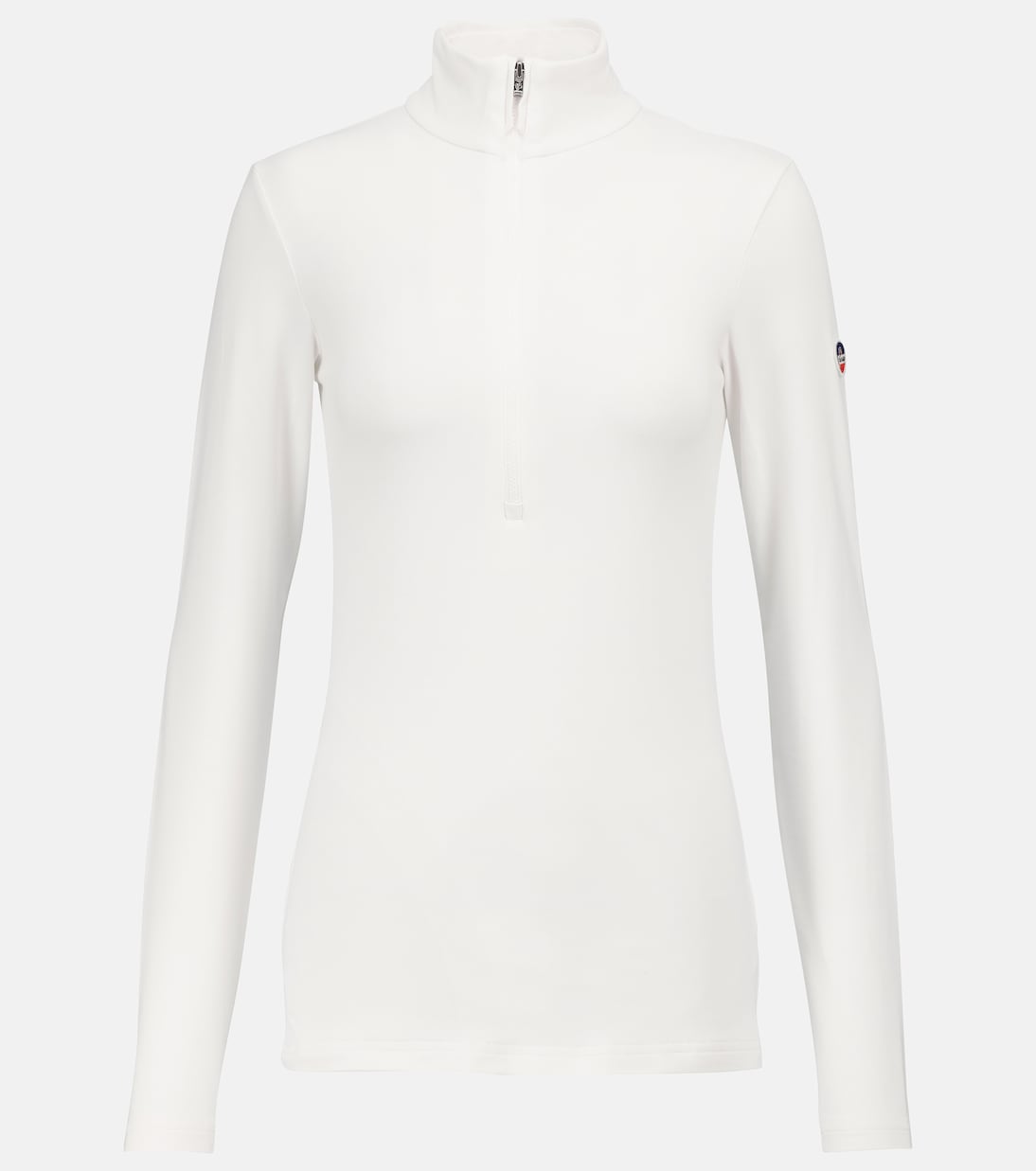 Top de esquí con media cremallera y logo | Fusalp