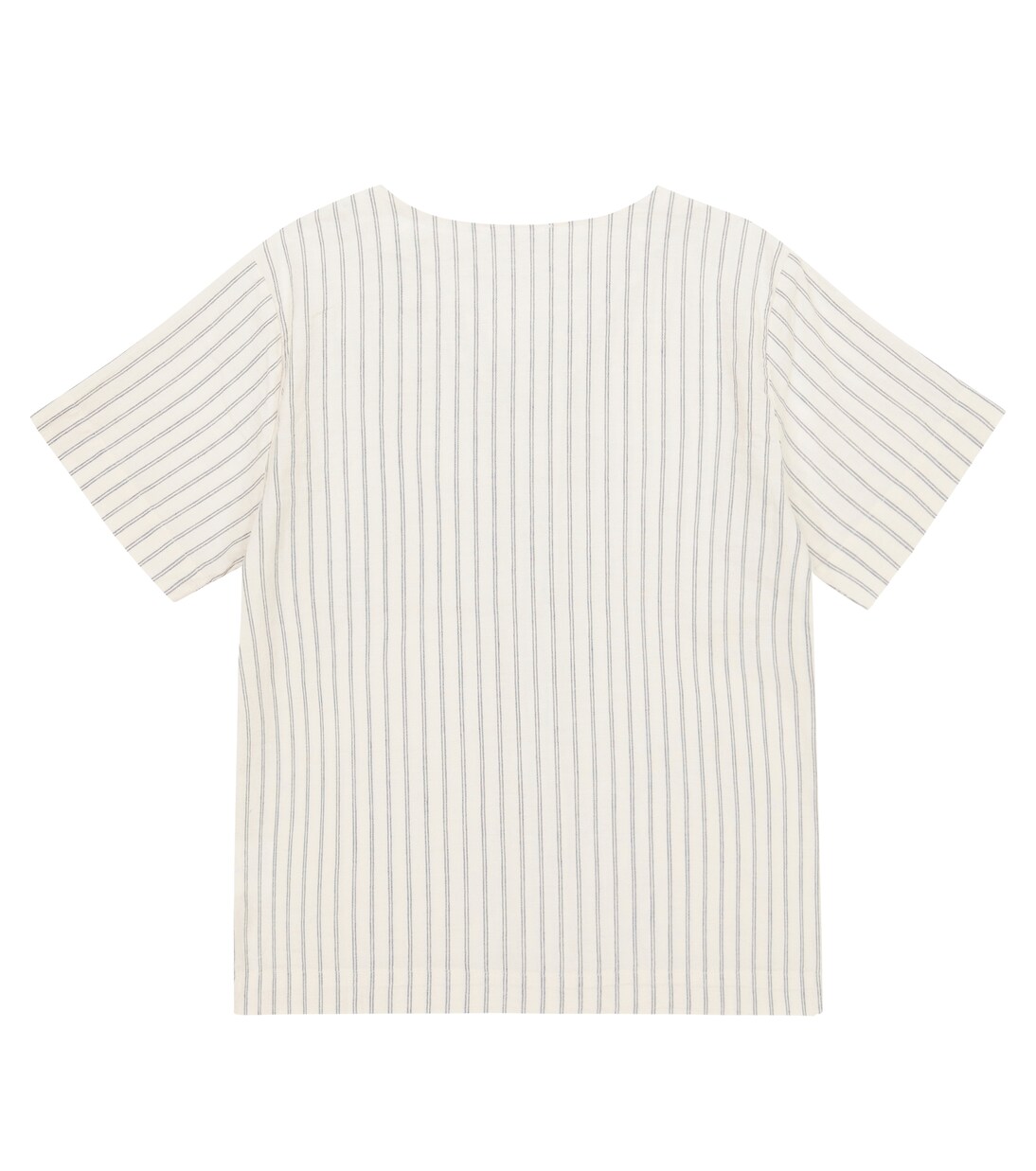 Striped cotton and linen shirt | The New Society