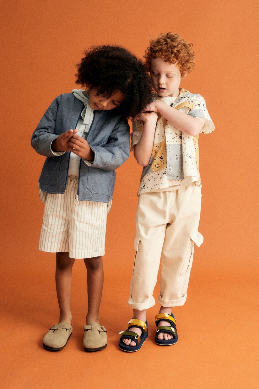 Steppjacke aus Chambray | The New Society