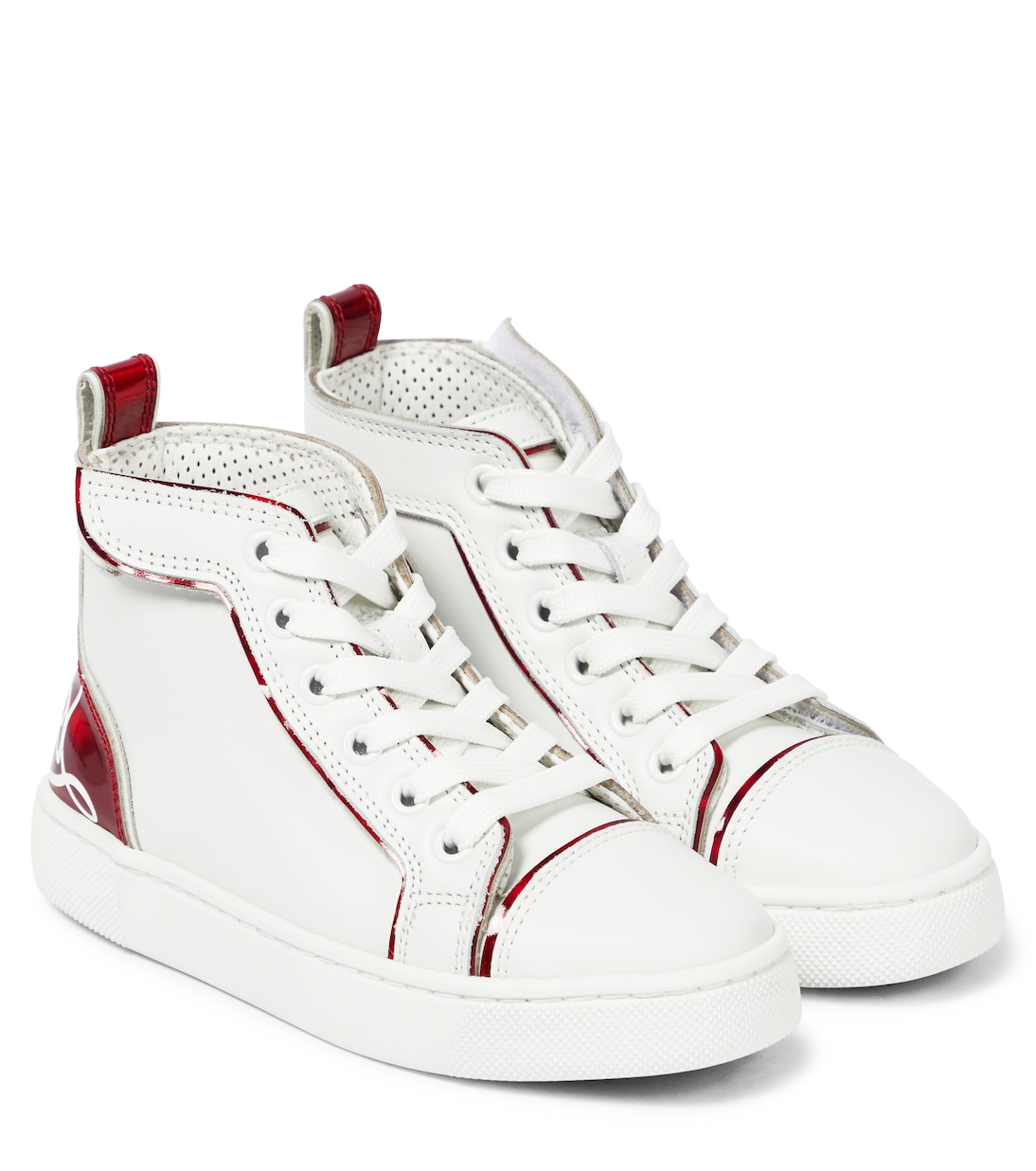 Baskets Funnytopi en cuir | Christian Louboutin Kids