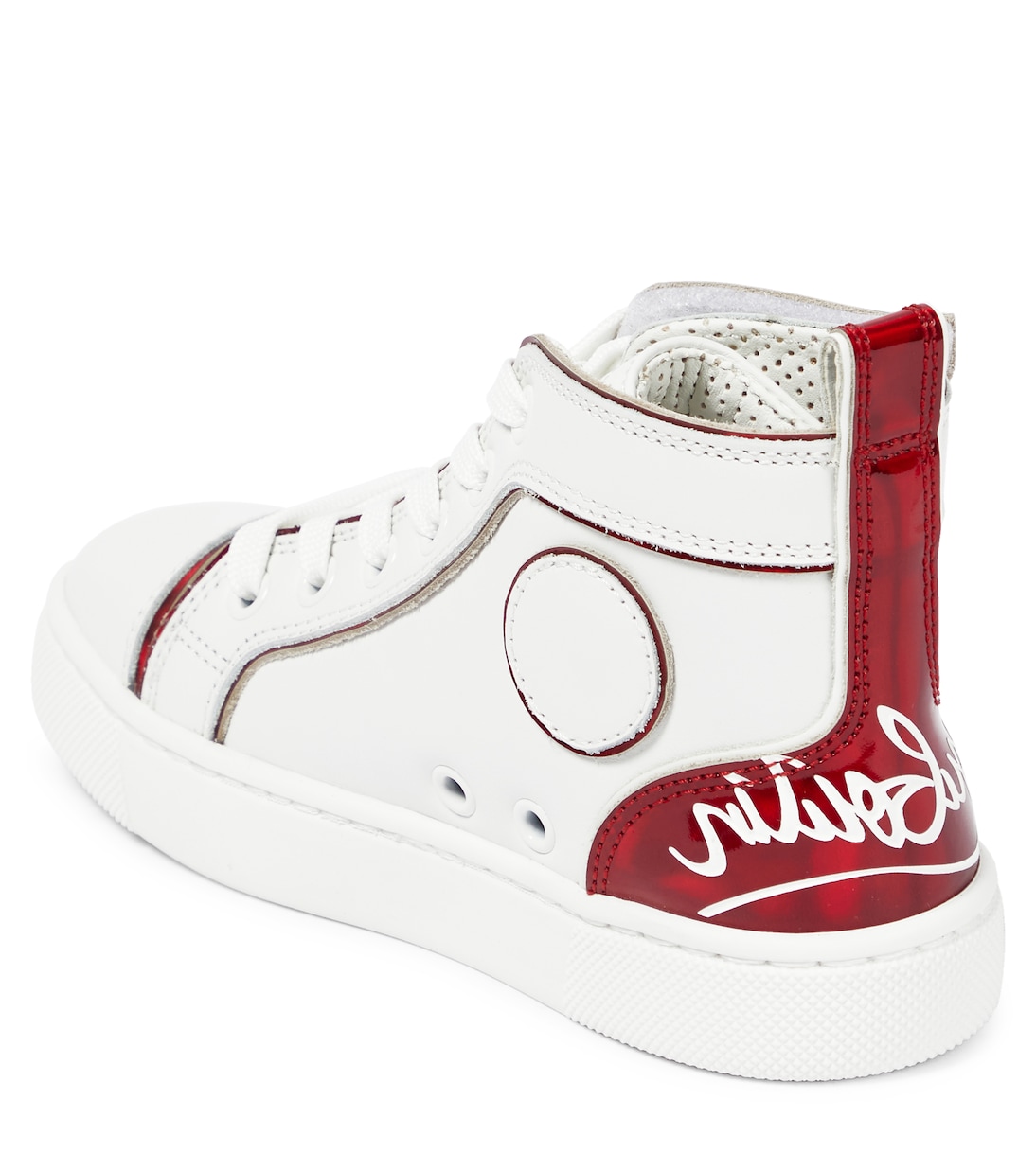 Baskets Funnytopi en cuir | Christian Louboutin Kids