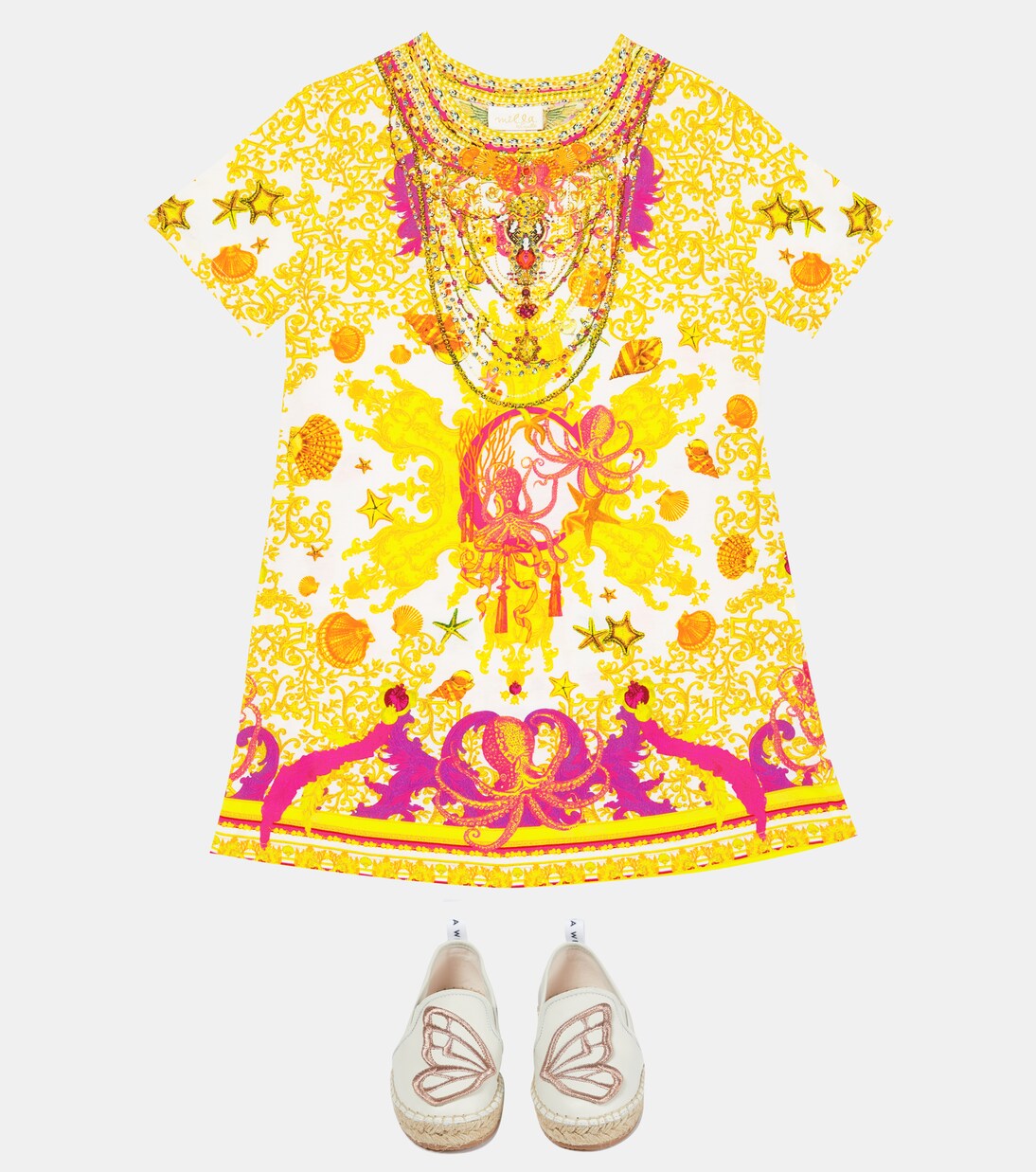Embellished T-shirt dress | Camilla Kids