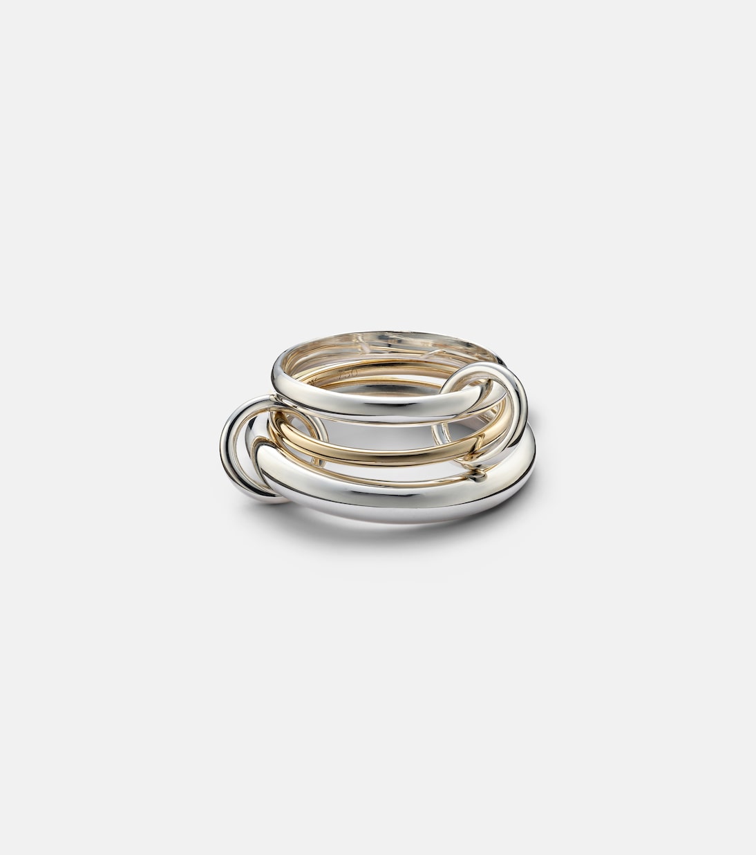 Ring Amaryllis aus Sterlingsilber und 18kt Gelbgold (750/1000) | Spinelli Kilcollin