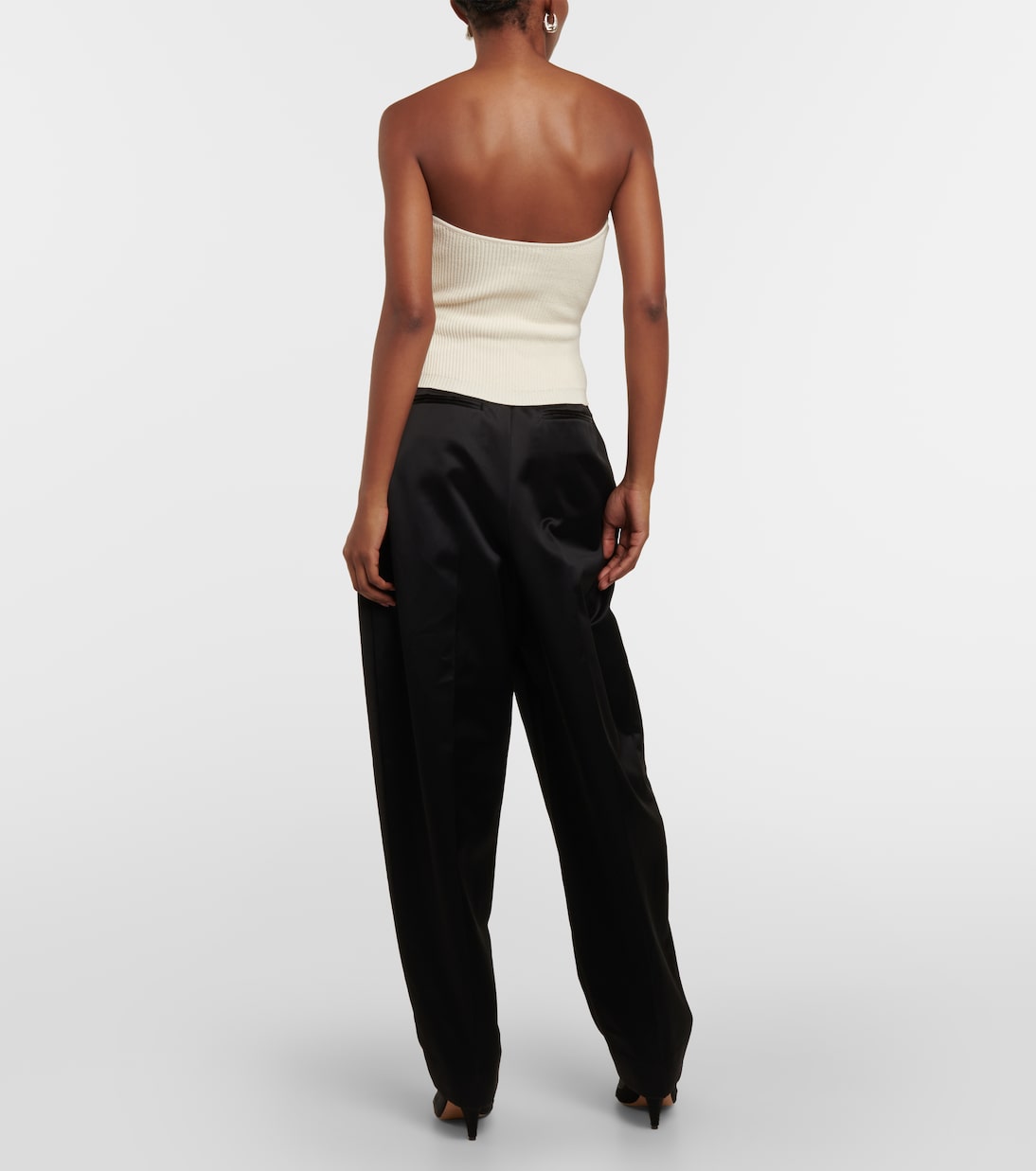 Bustier-Top Jericho aus Rippstrick | Khaite