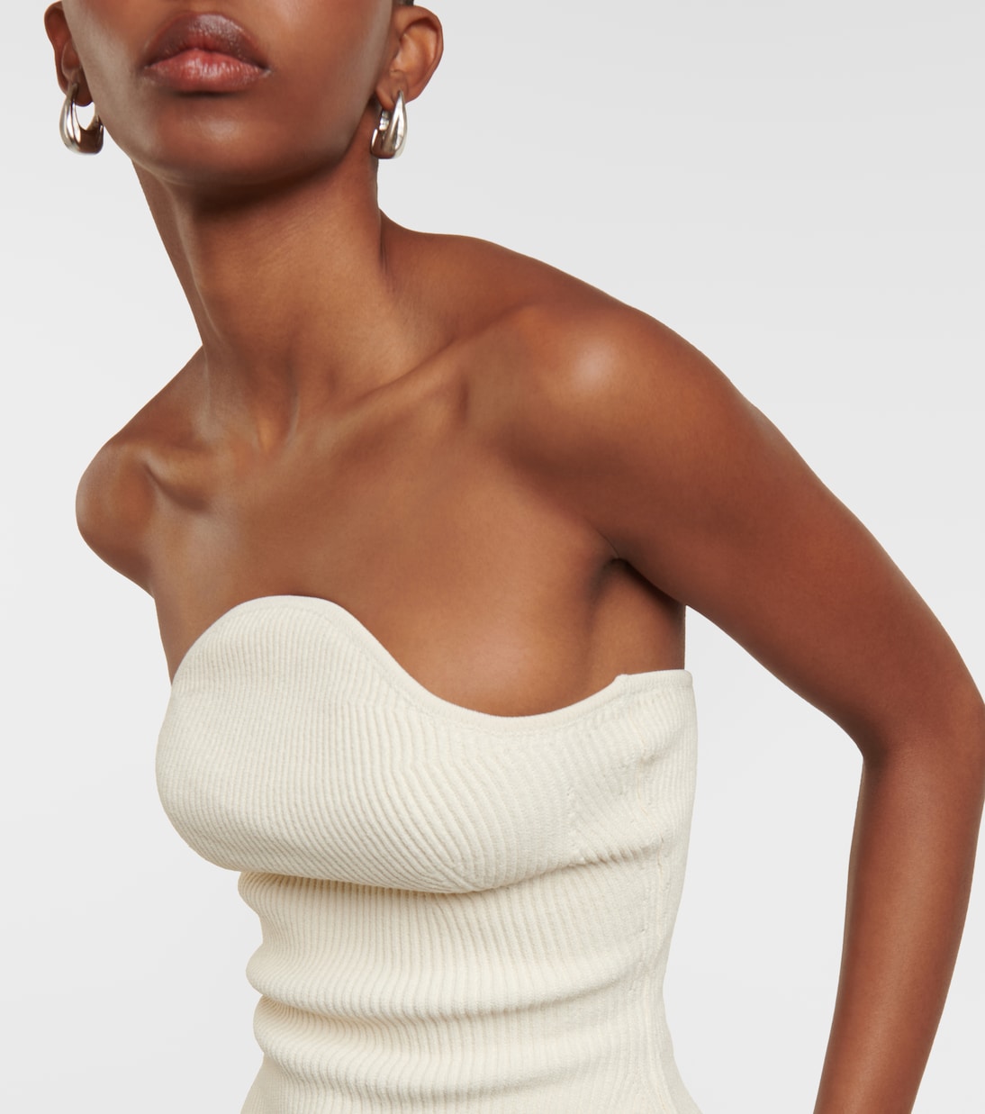 Bustier-Top Jericho aus Rippstrick | Khaite
