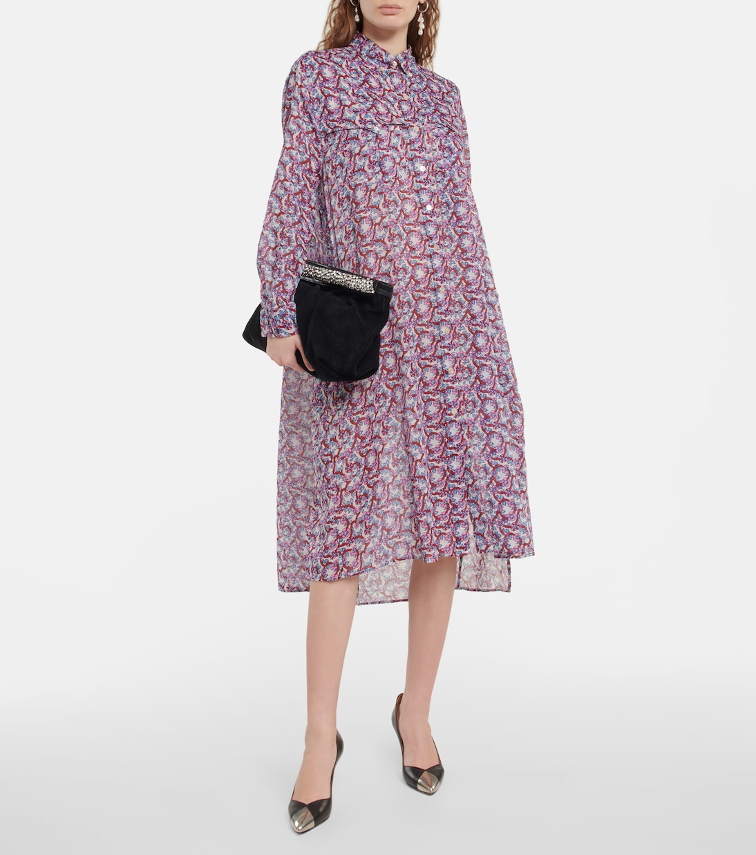 Midikleid Eliane aus Baumwolle | Marant Etoile