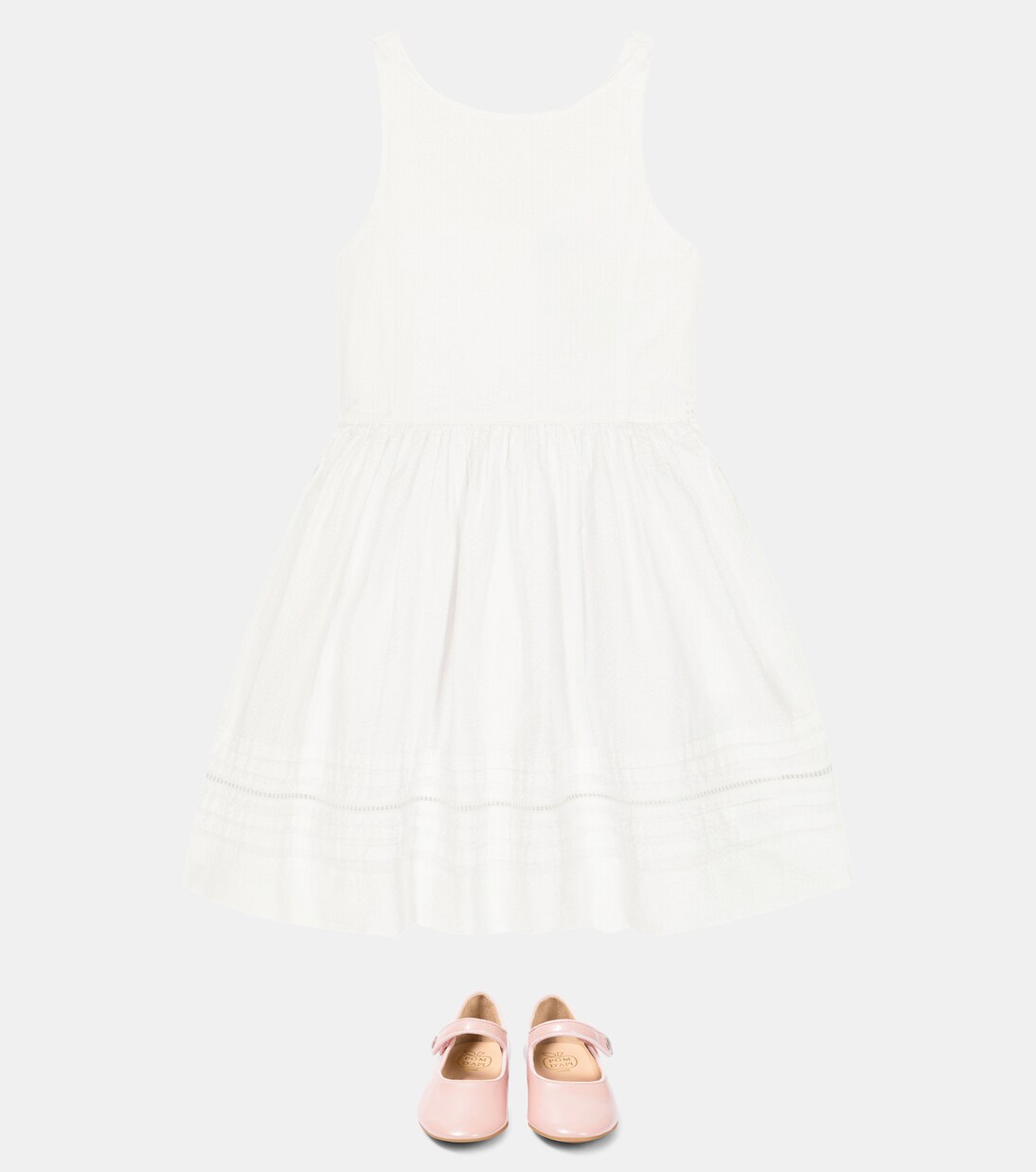 Cotton seersucker dress | Polo Ralph Lauren Kids