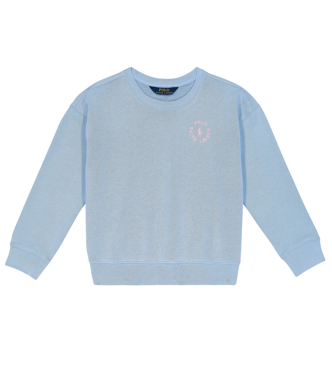 Sweat-shirt en coton mélangé à logo | Polo Ralph Lauren Kids
