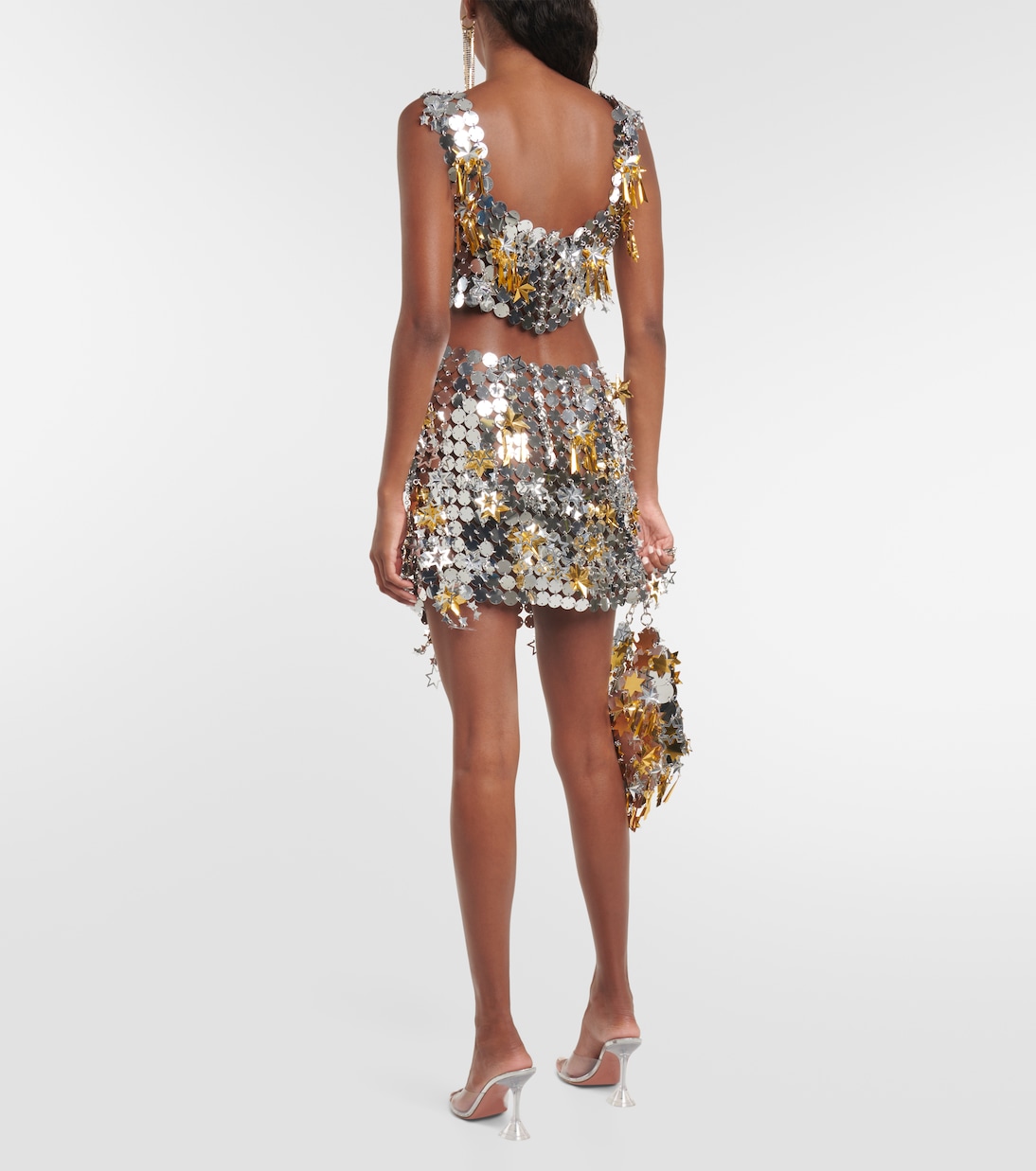 Verzierter Minirock | Rabanne