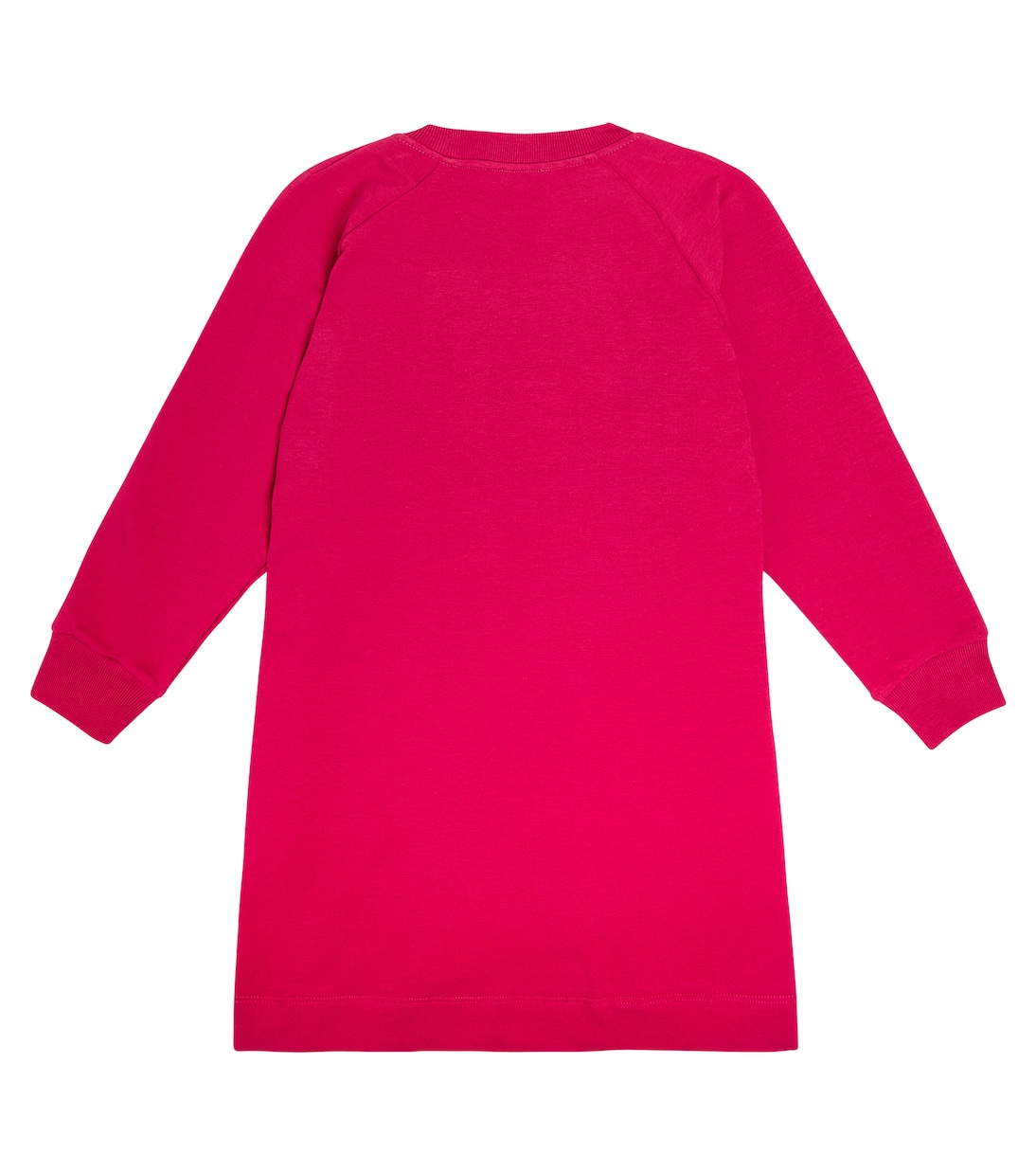 Floral-appliqué cotton fleece dress | Il Gufo