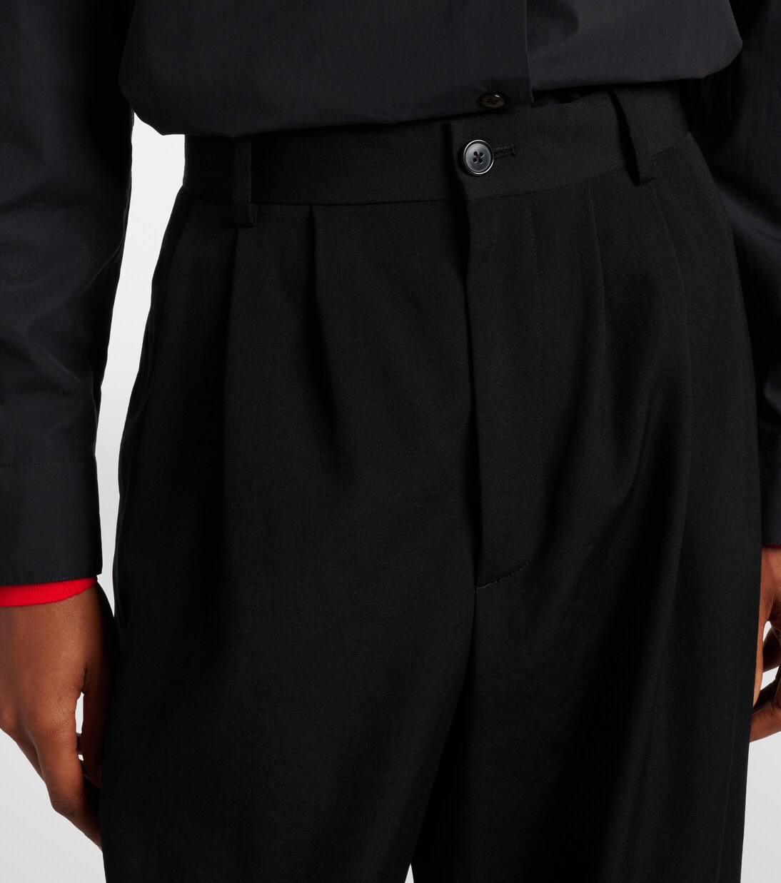 Rufus wool wide-leg pants | The Row
