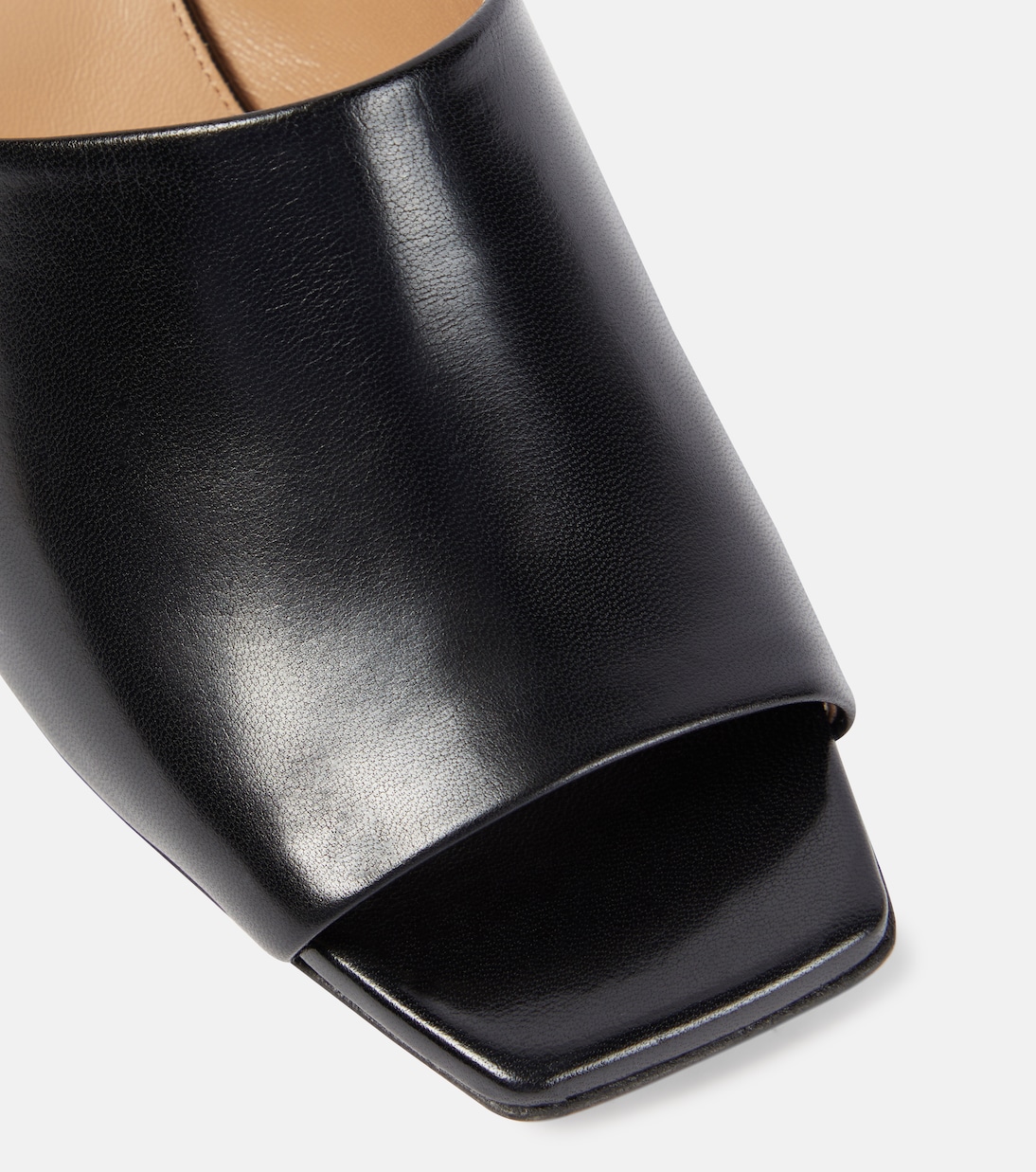 Pantoletten Knot 45 aus Leder | Bottega Veneta